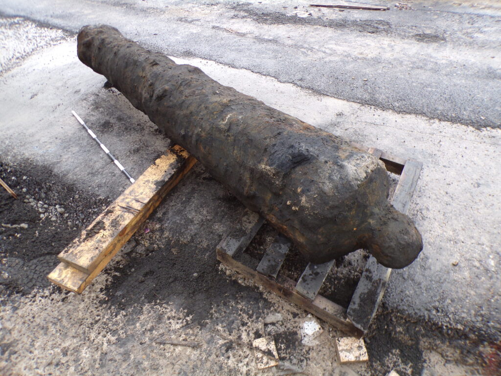 Everything You Need to Know About the Historic Cannon Unearthed During Queen’s Gardens Transformation Works