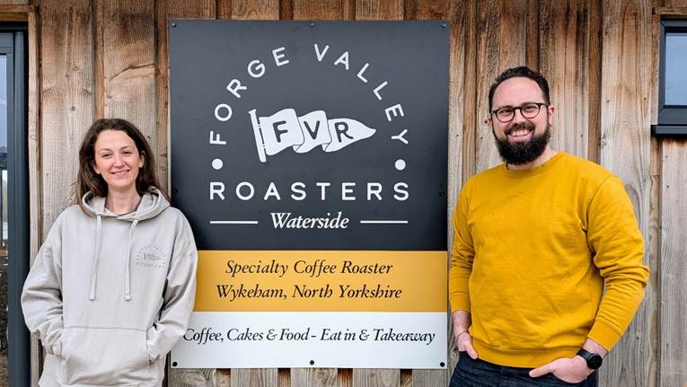 New Waterside Cafe Partnership at North Yorkshire Water Park With Forge Valley Roaster