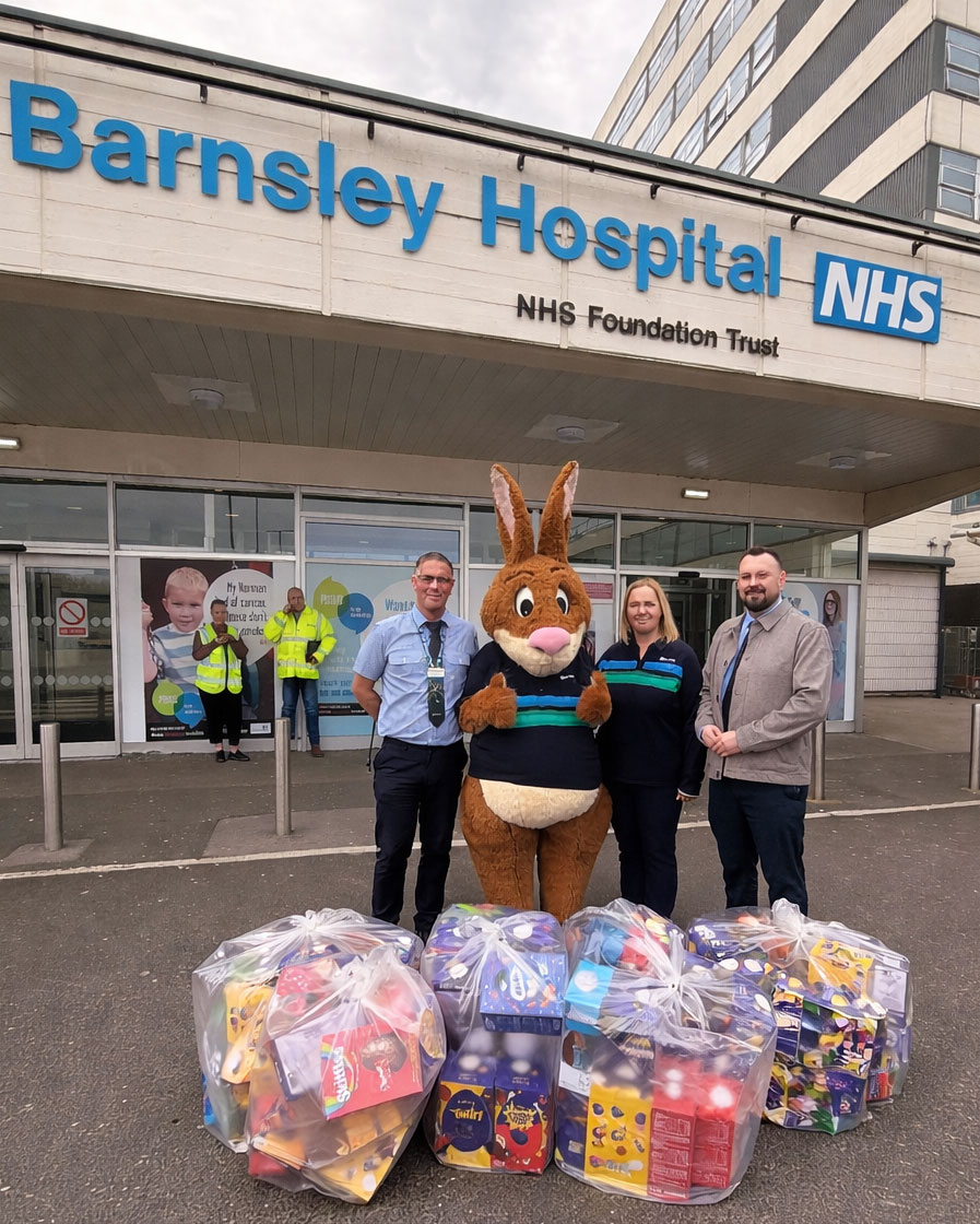 Stagecoach Yorkshire Colleagues Team Up with Easter Bunny to Deliver Joy to Local Children
