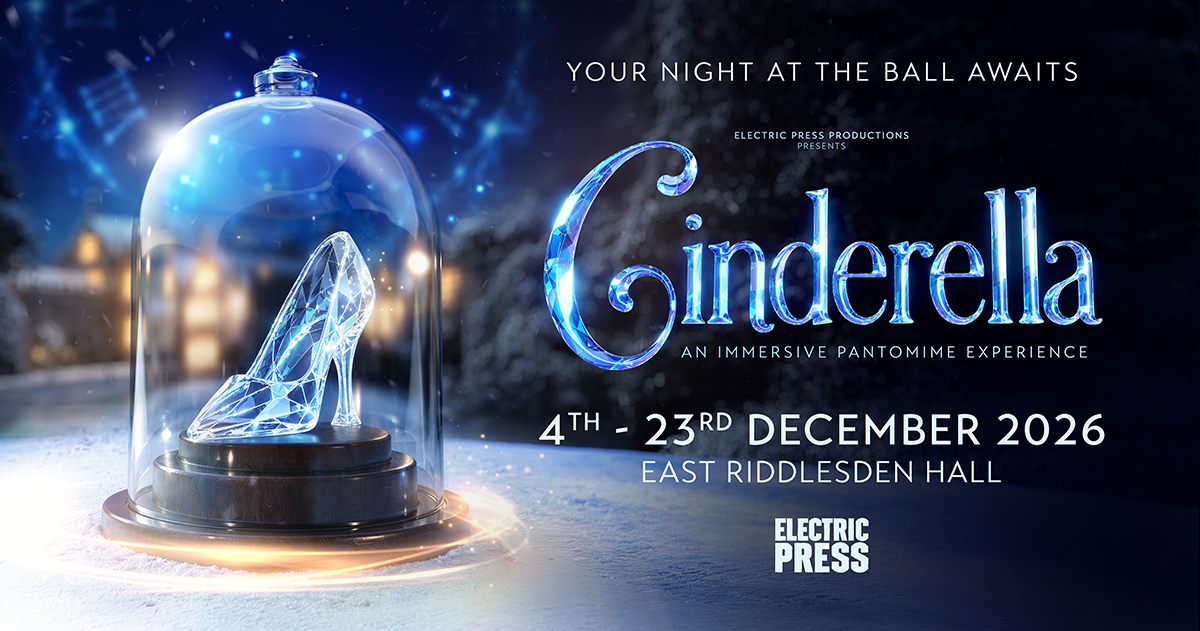 Glass slipper under dome with Cinderella panto details