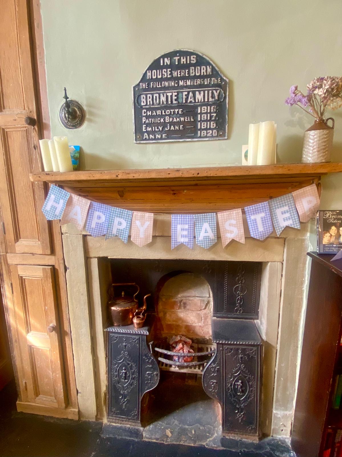 Brontë Birthplace Celebrates Famous Fireplace for Easter 2026