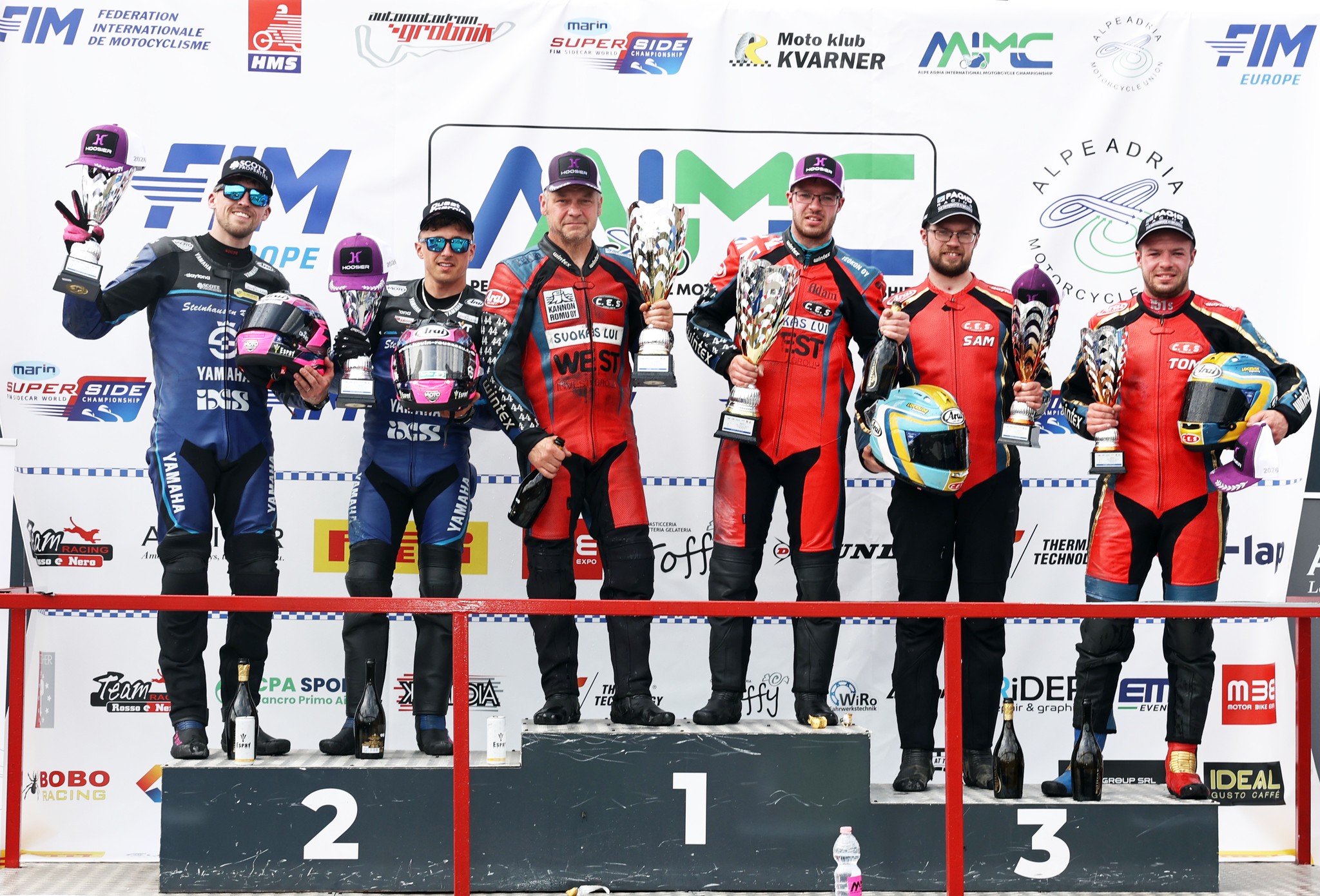 Pekka Päivärinta and Adam Christie Narrow Gap in FIM Sidecar World Championship 2026