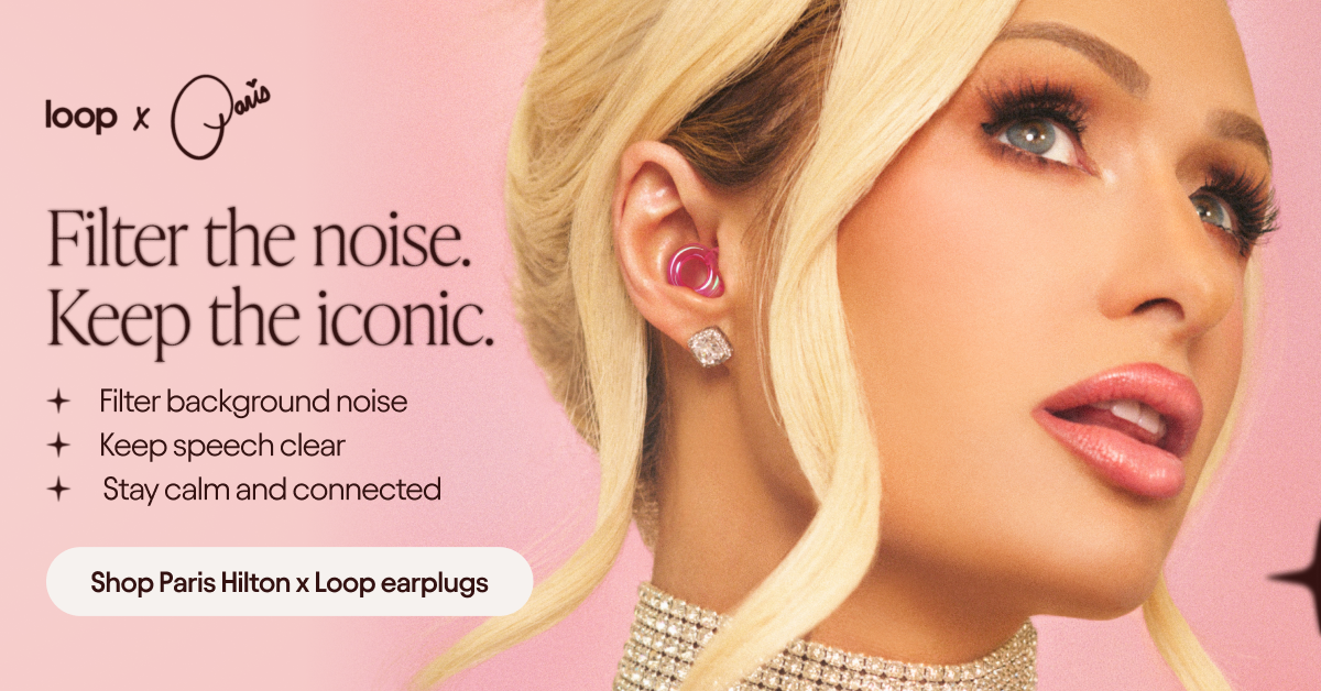 Featured image for Paris Hilton Launches Limited-Edition Engage Earplugs with Loop Earplugs on August 21, 2026 - Shopping