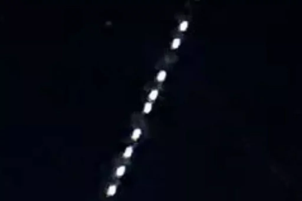 a UFO over Yorkshire