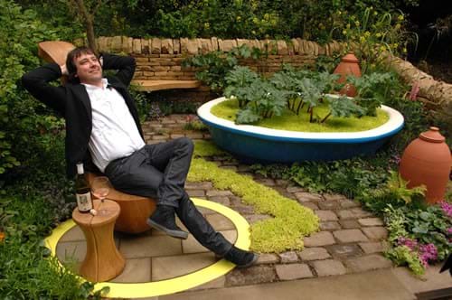 Rhubarb Crumble and Custard Garden RHS Chelsea Flower Show 2010