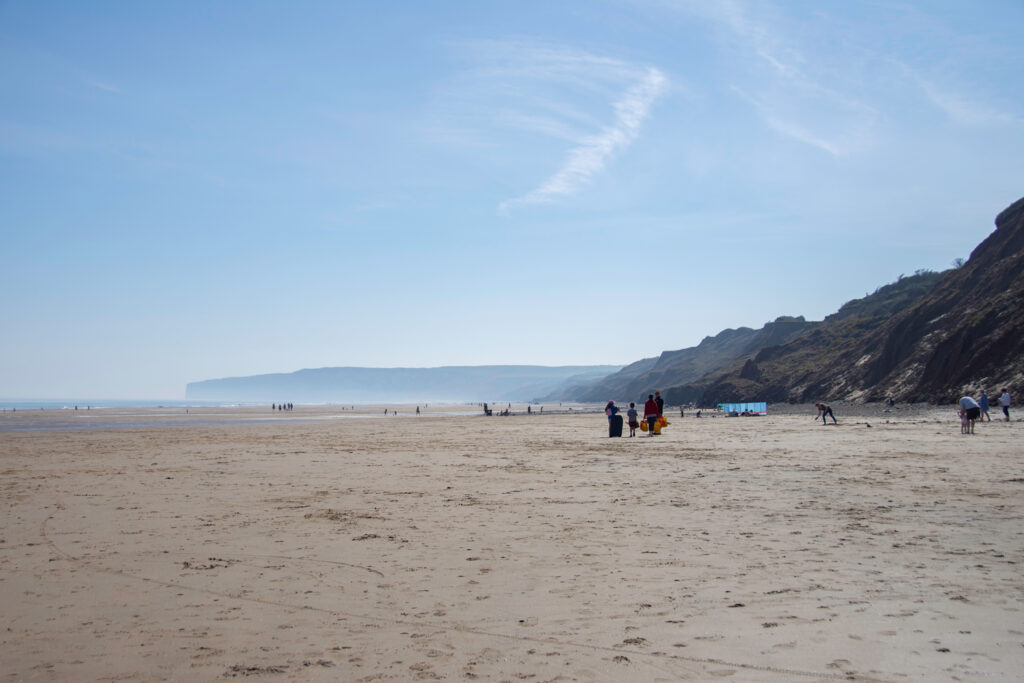 Hunmanby Gap beach