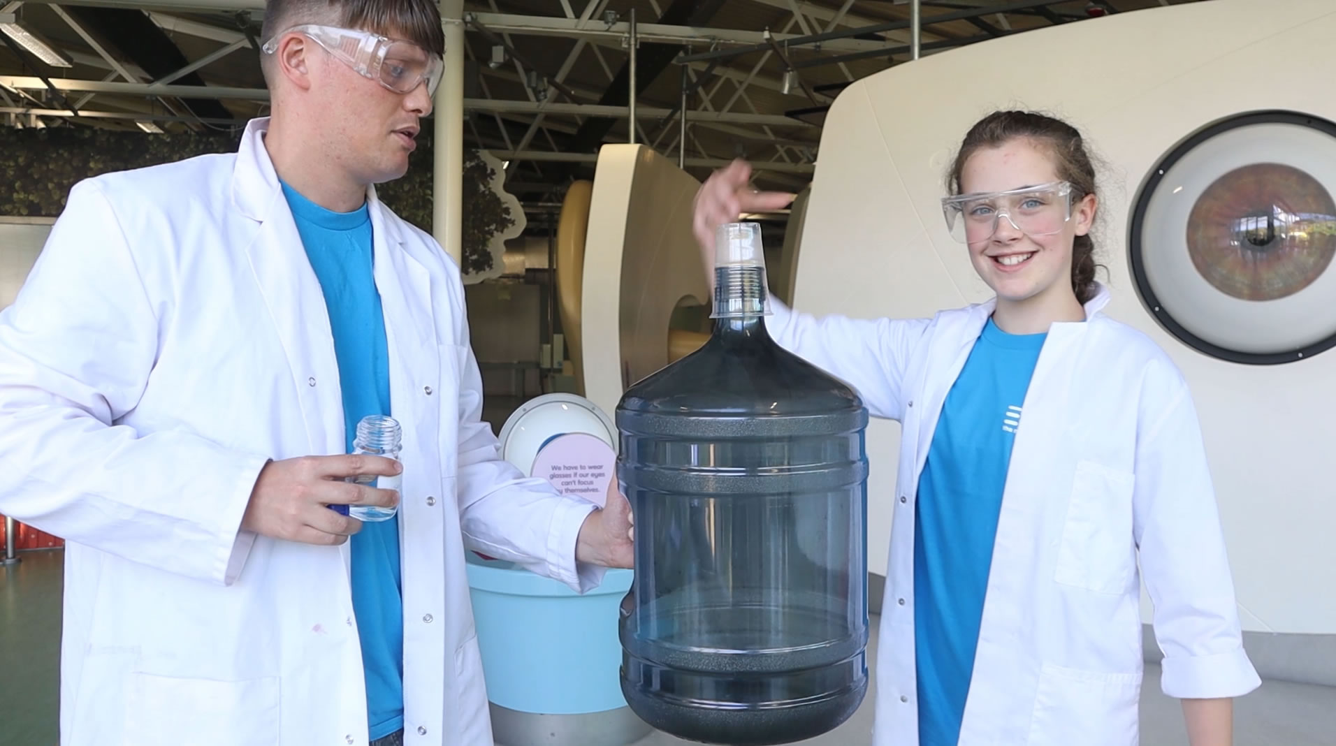 Create a mini rocket explosion