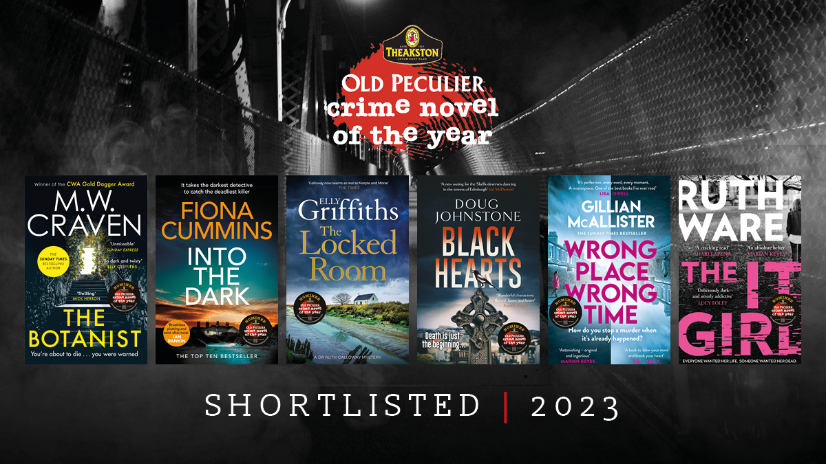Giveaway: 6 Shortlisted Books of Theakston Old Peculier Crime Novel of the Year 2023