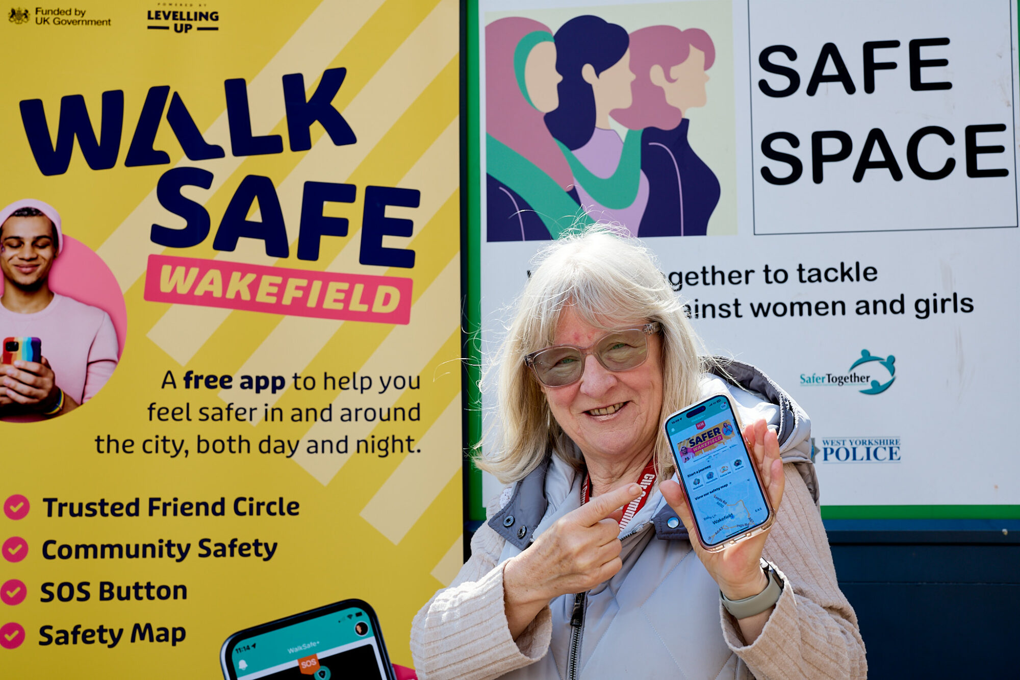 WalkSafe App Launched in Wakefield: Enhancing Safety and Reassurance