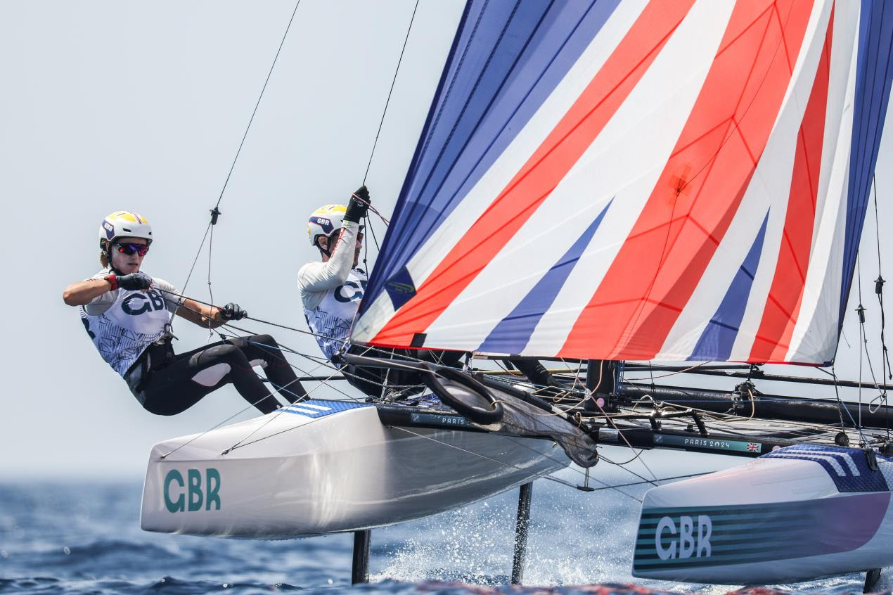 Marseille wind lulls stall Olympic sailing, setting up high-stakes medal races
