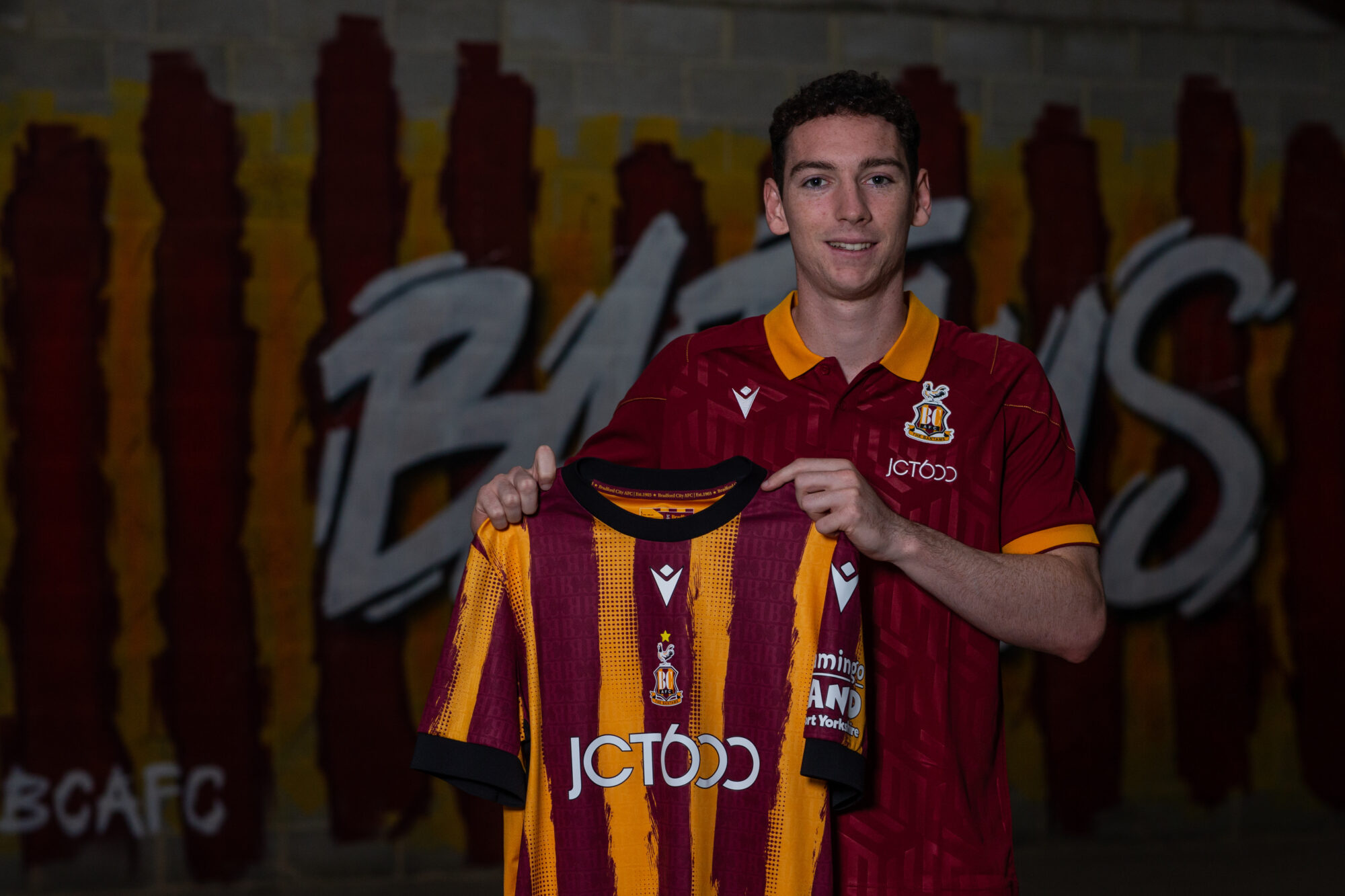 Joe Adams Joins Bradford City on Season-Long Loan