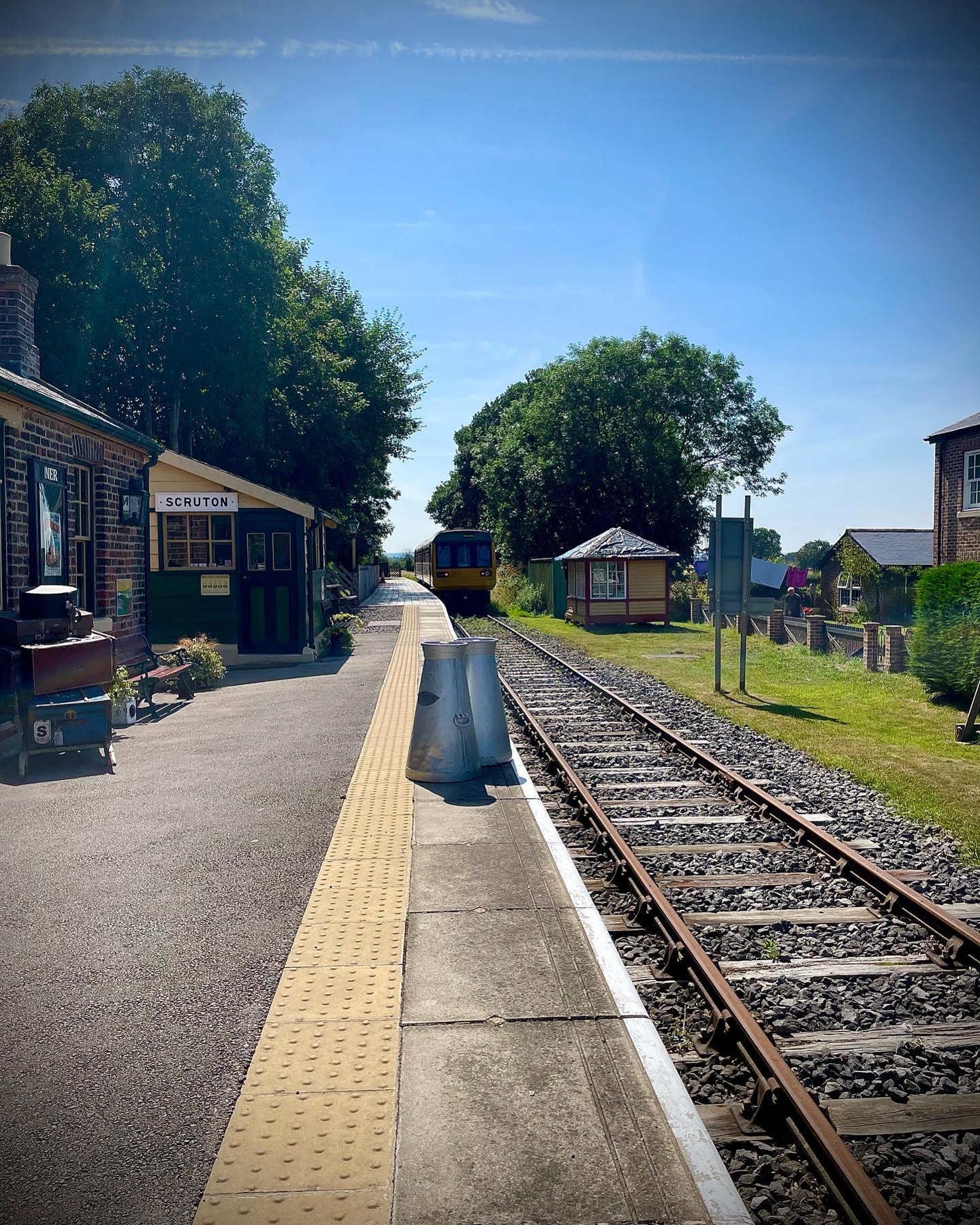 A look at the history of Scruton Station, with Dr Emma Wells