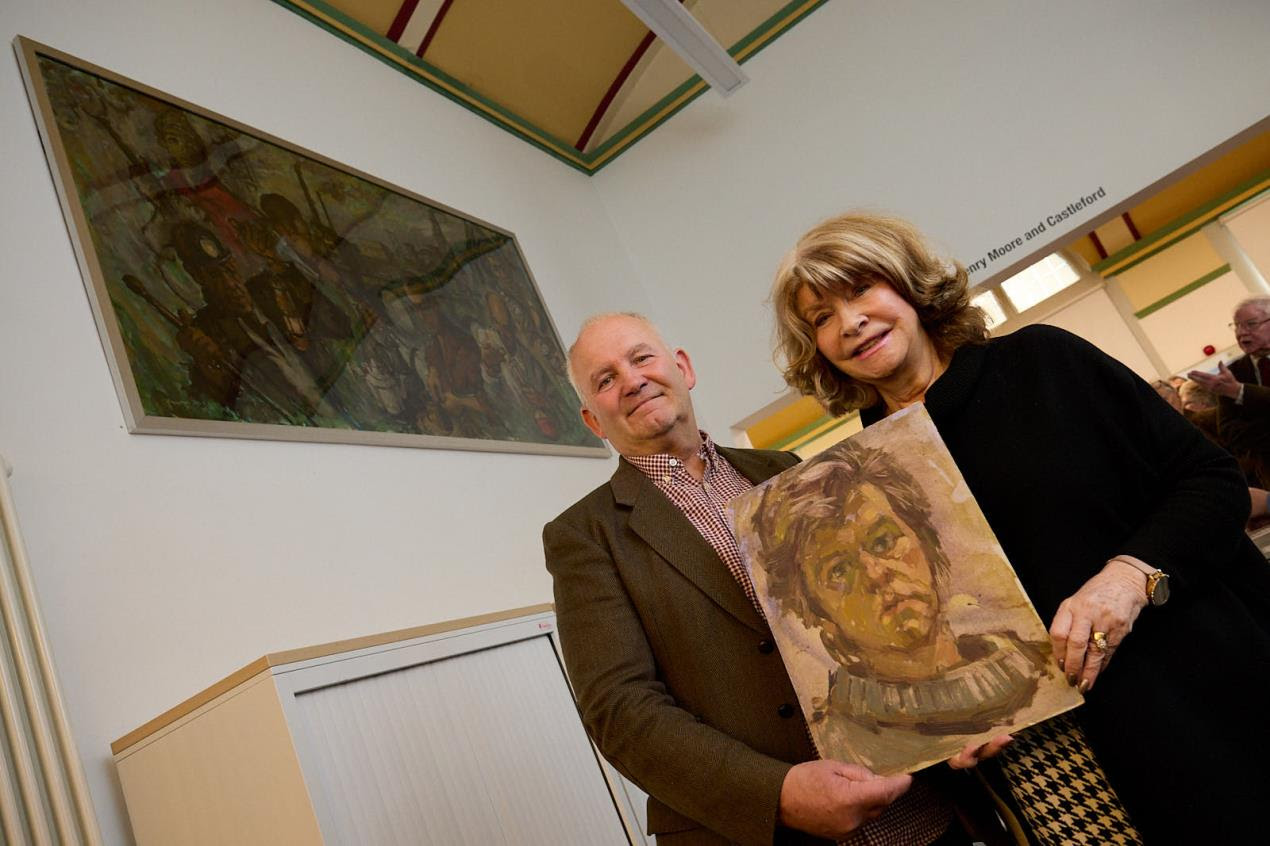William Selby’s “Creators of Castleford” Back on Display at Castleford Library
