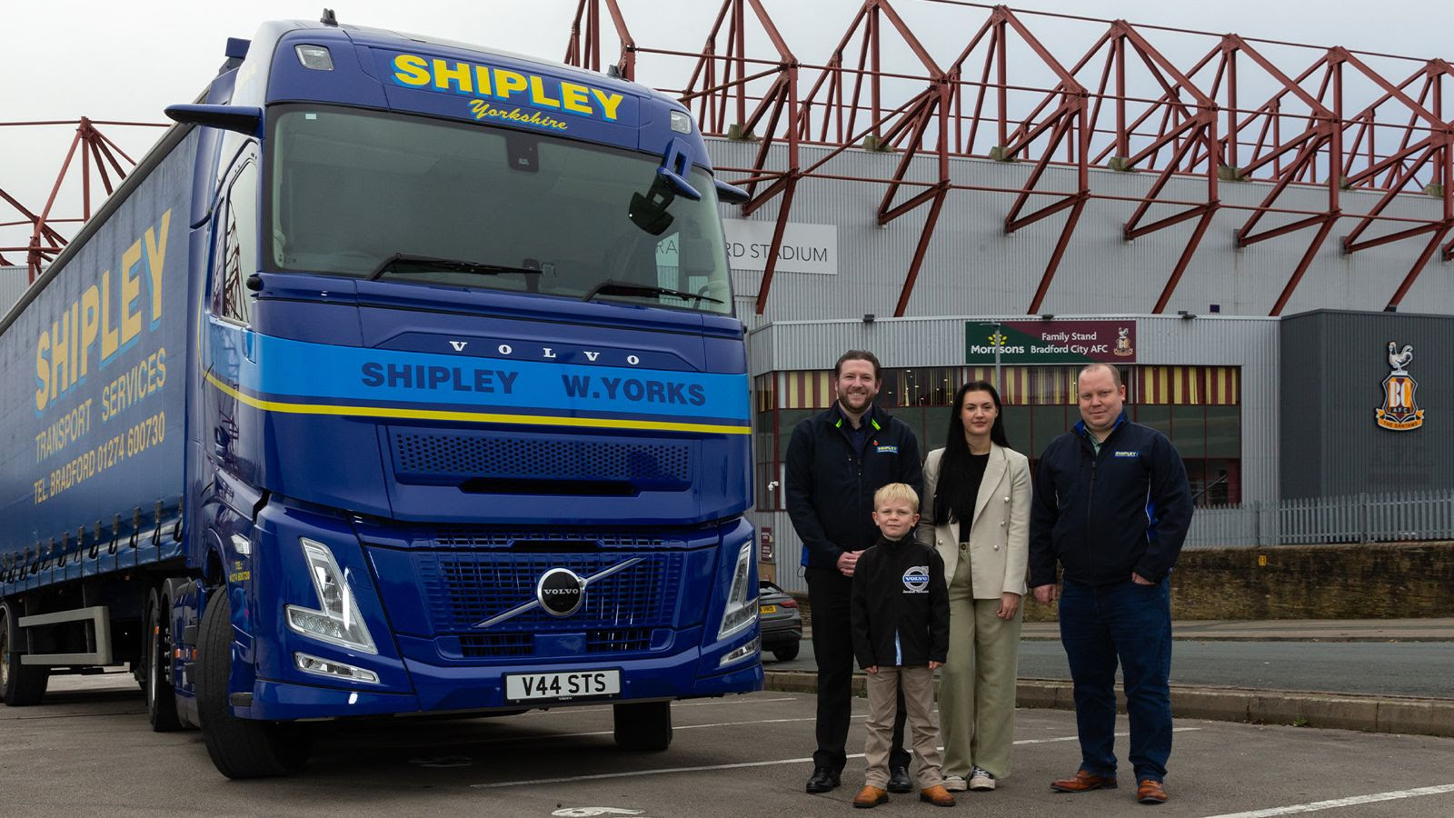 Bradford City AFC and Shipley Transport: A Partnership that Continues to Roll