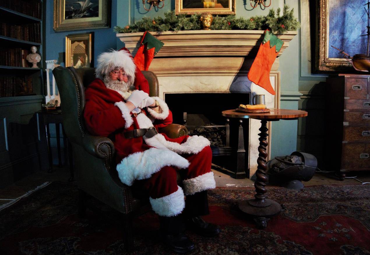 Santa at the National Museum of the Royal Navy Hartlepool 🎅✨