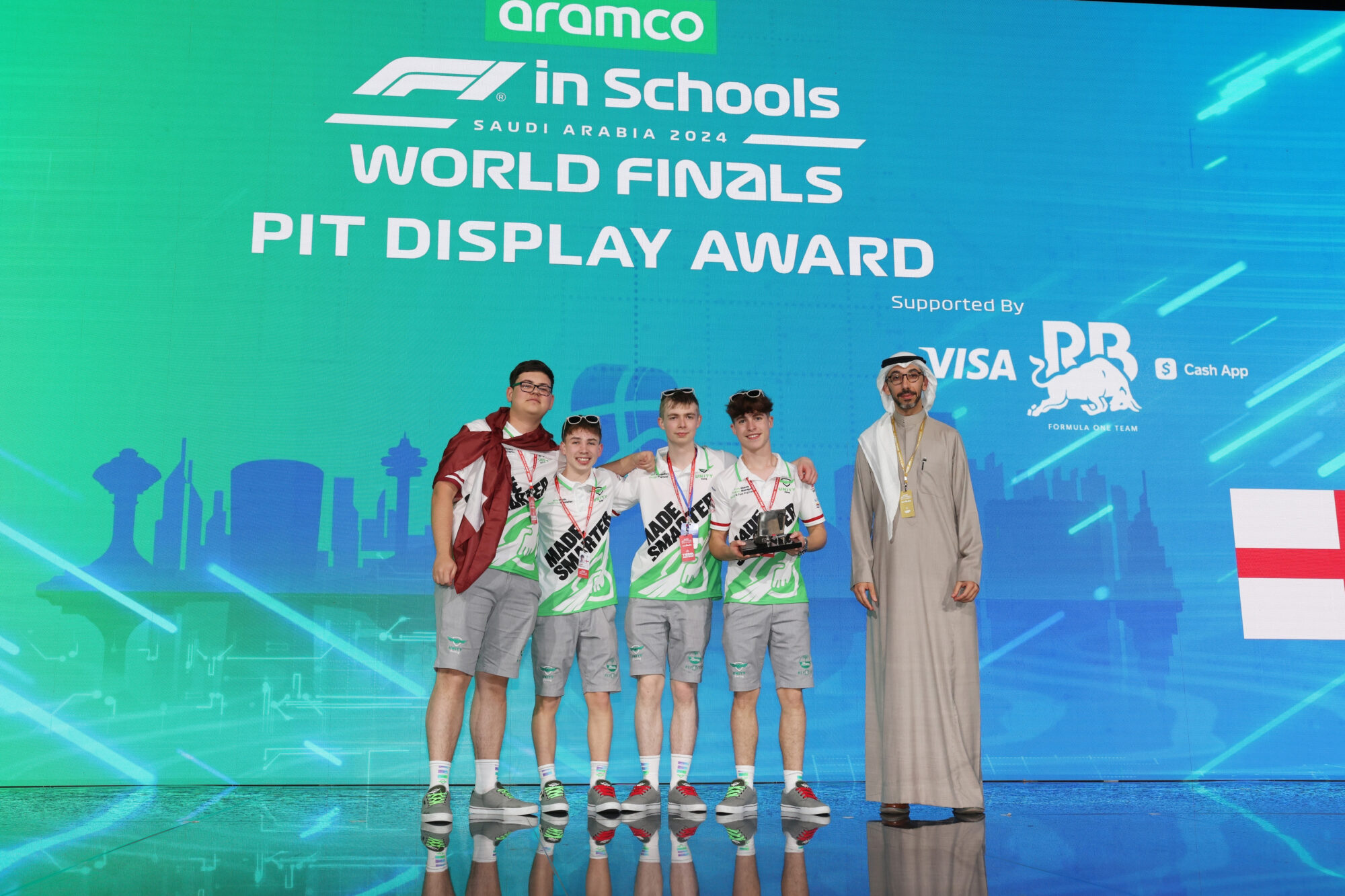 Scarborough Teens Steal the Show at Aramco F1 in Schools 2024 World Finals