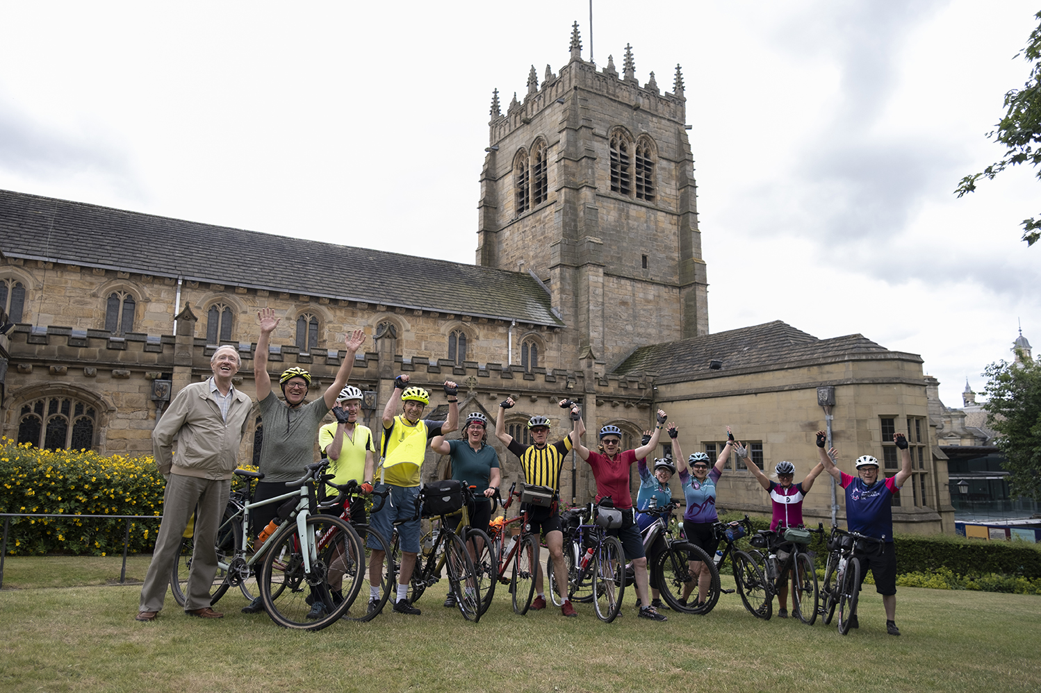 They Did It! 2000 Miles, 42 Cathedrals, and One Epic Bike Ride