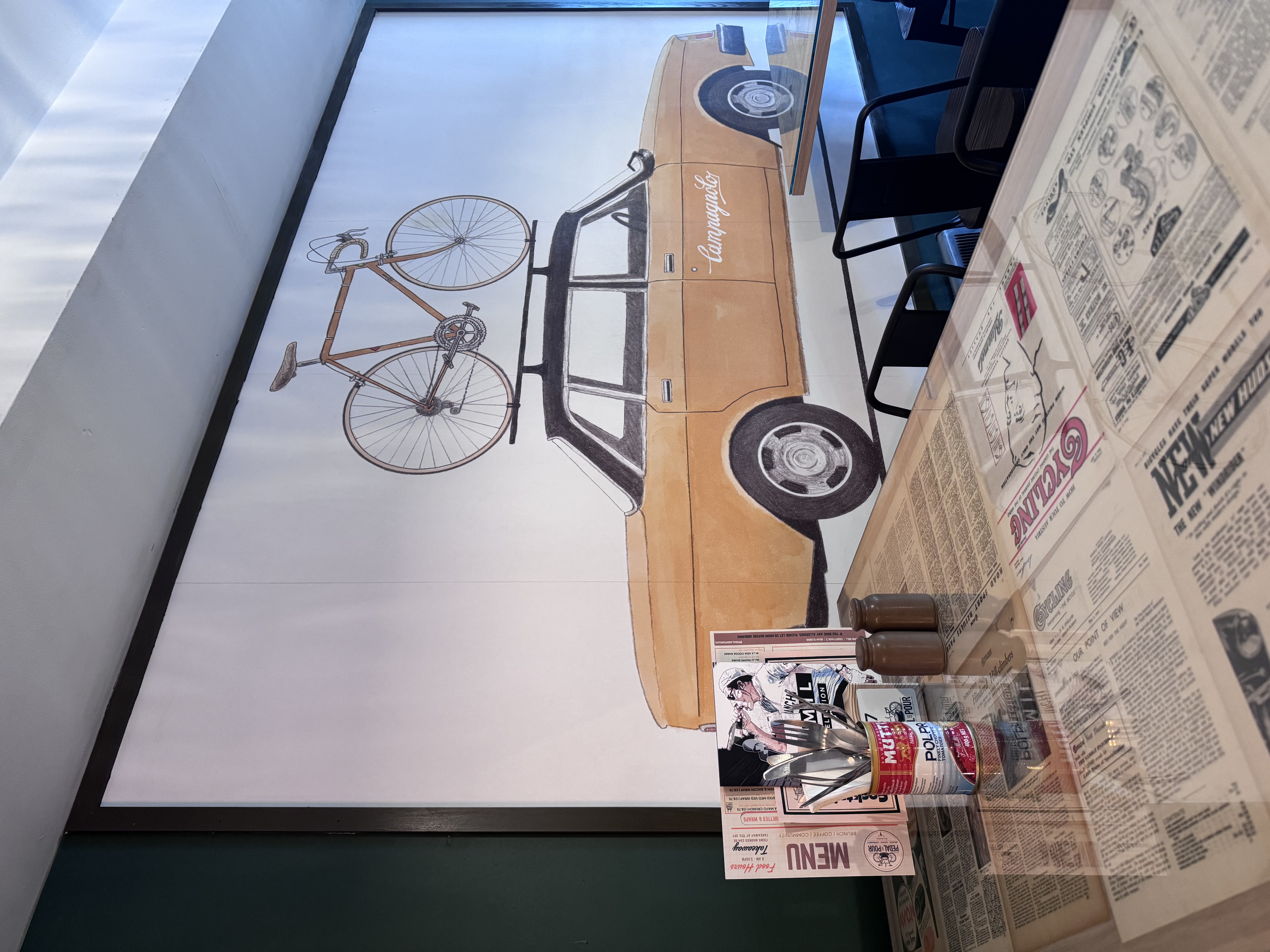 Featured image for New Cycling-Themed Café Pedal & Pour Opens in Halifax at Dean Clough - Business