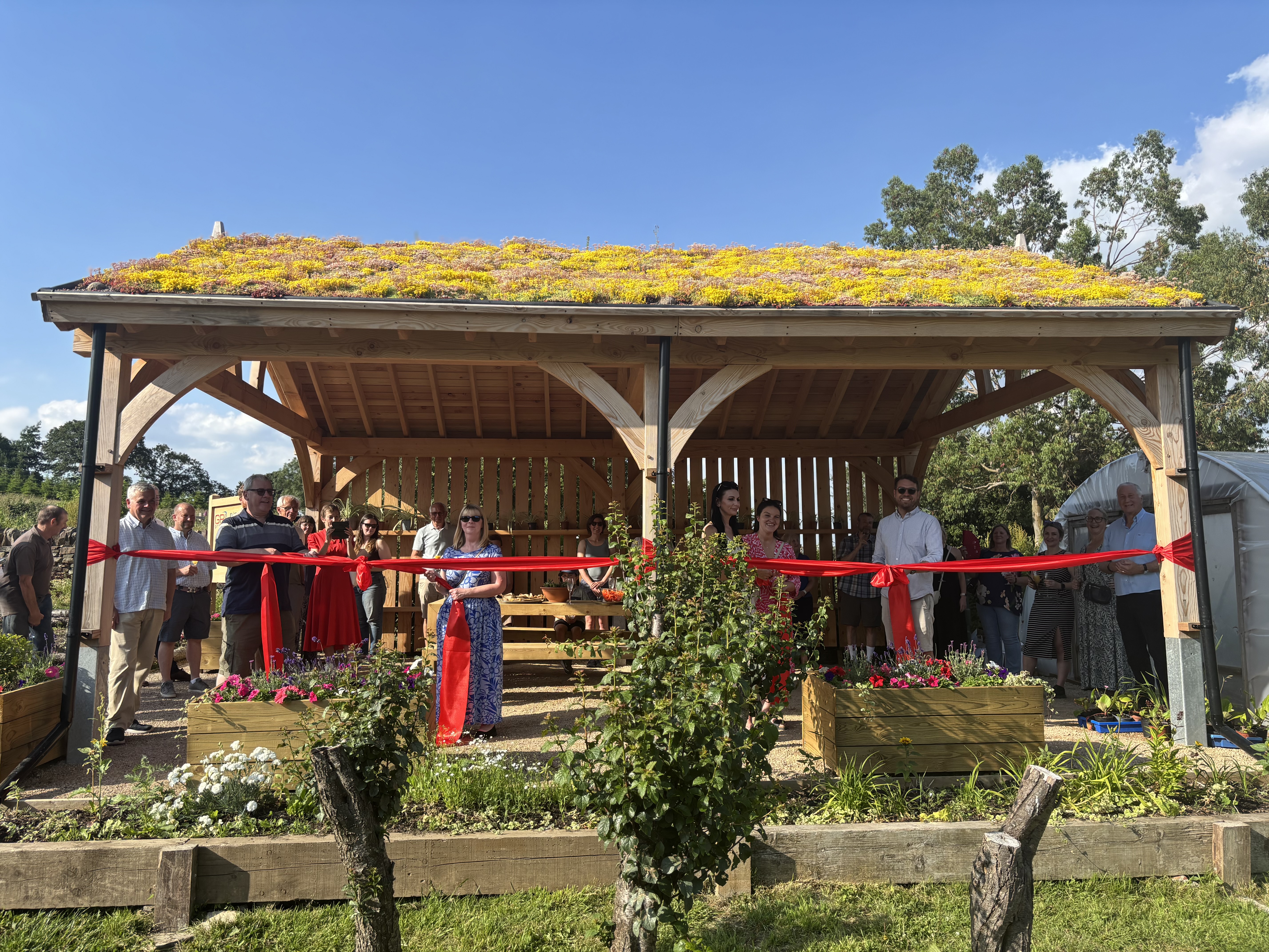 Sheffield's Whirlow Hall Farm Trust Opens New Outdoor Classroom for Young People