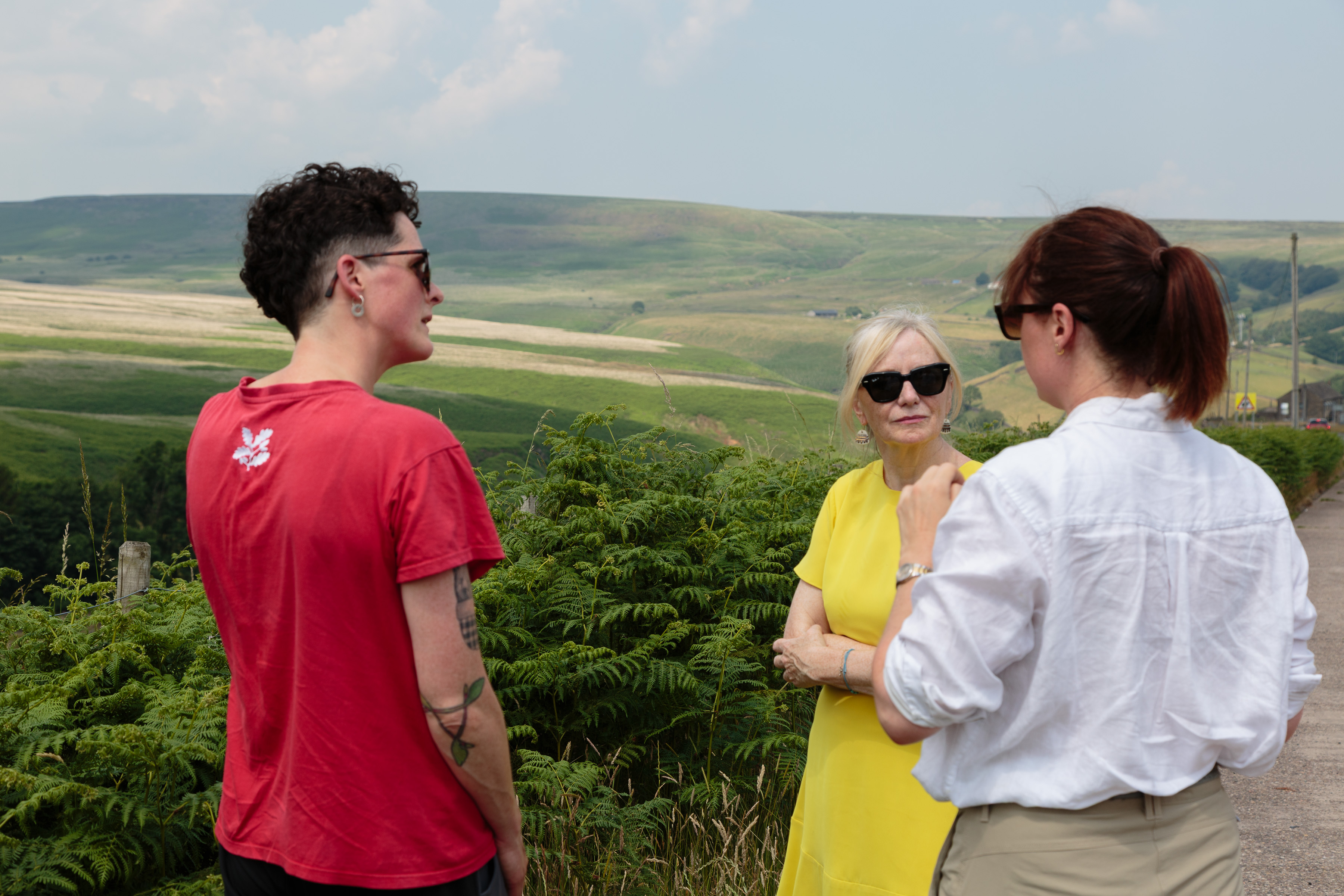 Mayor Tracy Brabin Visits Marsden Moor to Address Wildfire Recovery Efforts