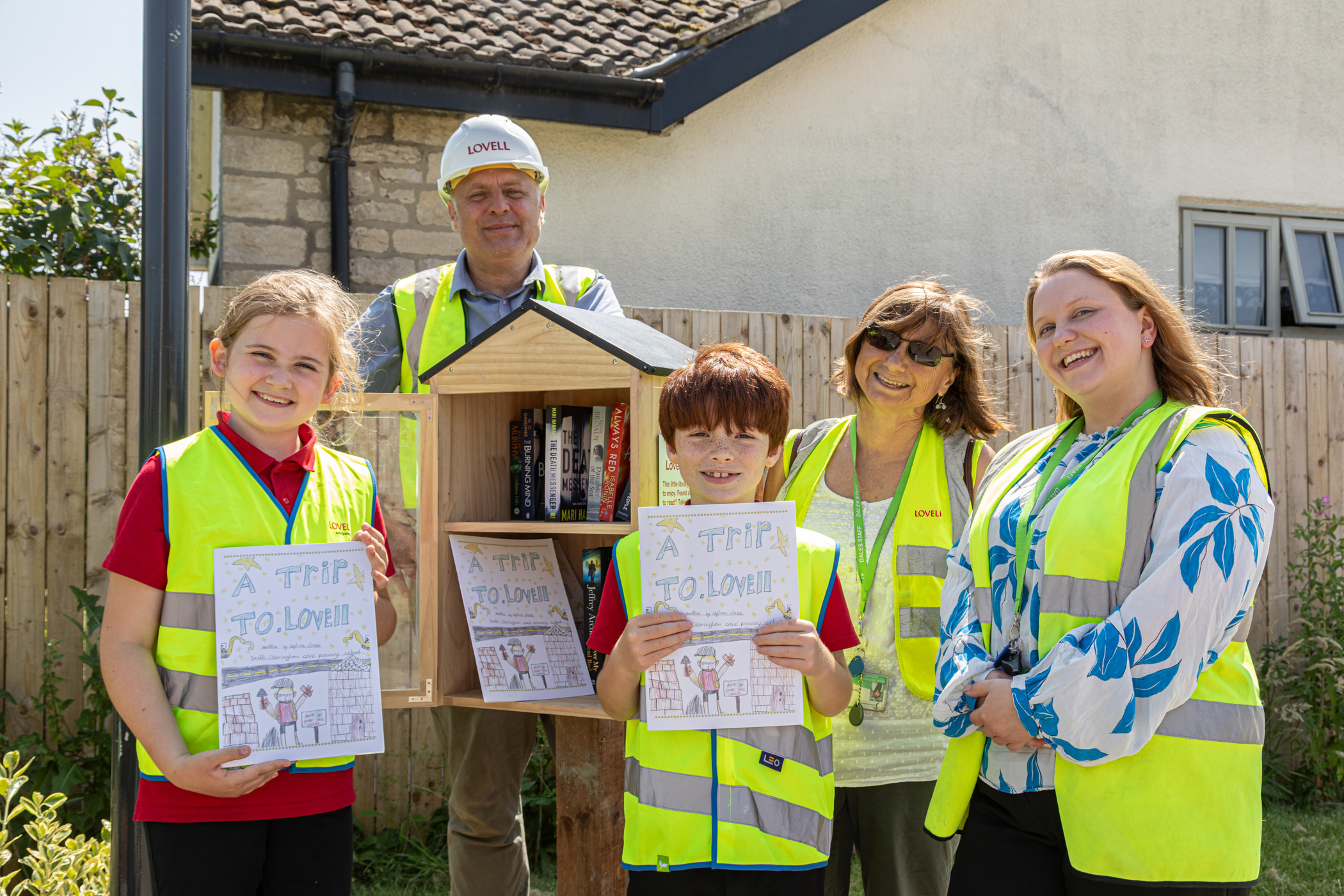Featured image for South Otterington Primary Pupils Publish Storybook Inspired by Housing Development Visit - Community