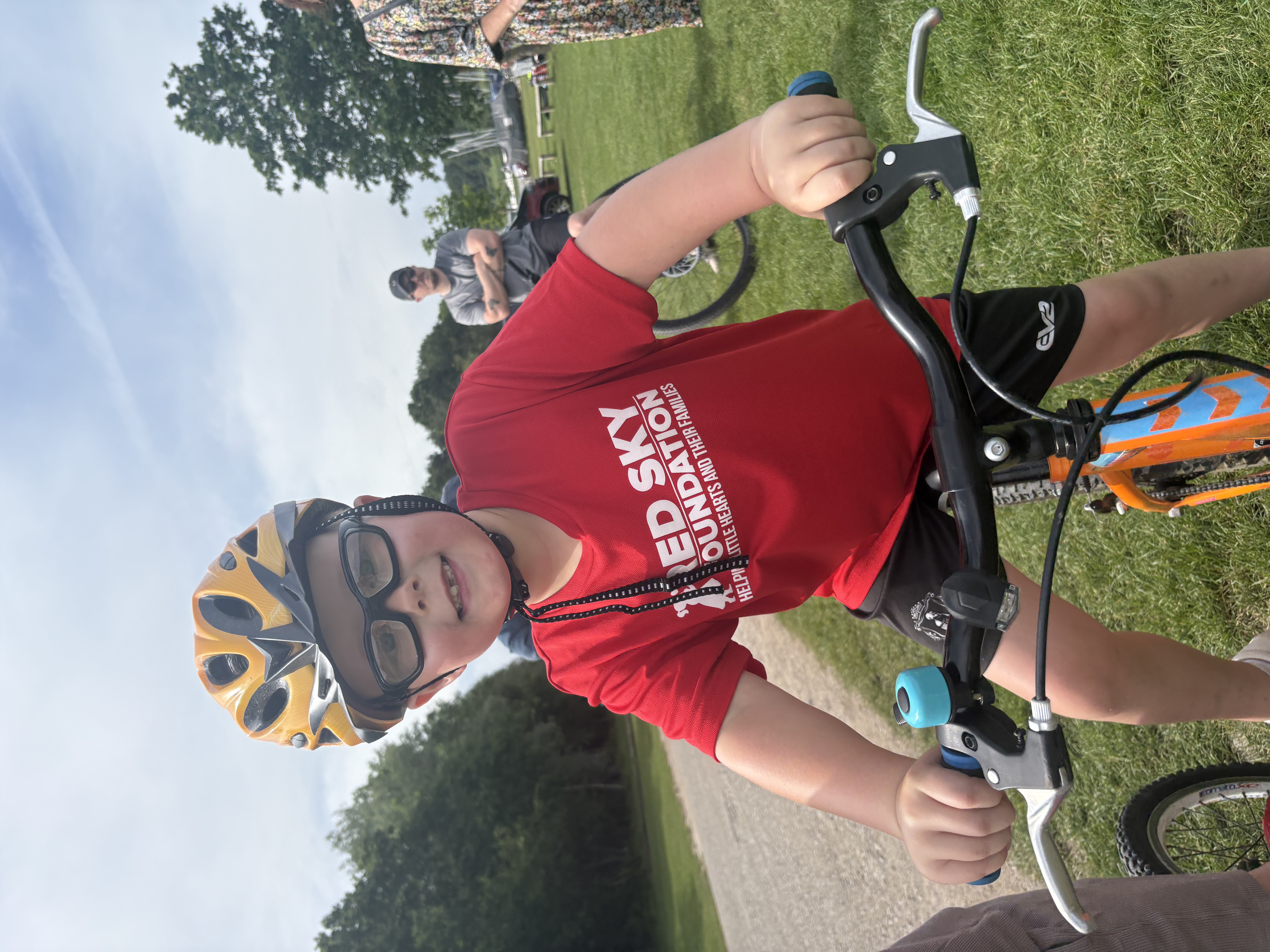 Seven-Year-Old Corby Overcomes Challenges with Community Support for Football Goggles