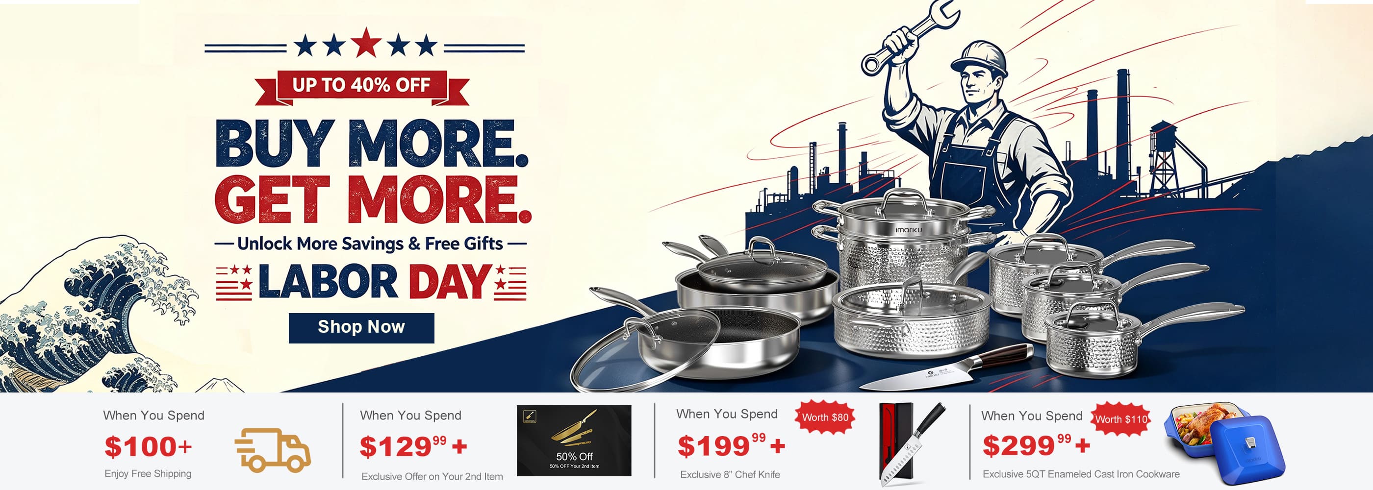 Featured image for Imarku Announces Major Labour Day Sale with Up to 40% Off Kitchen Essentials