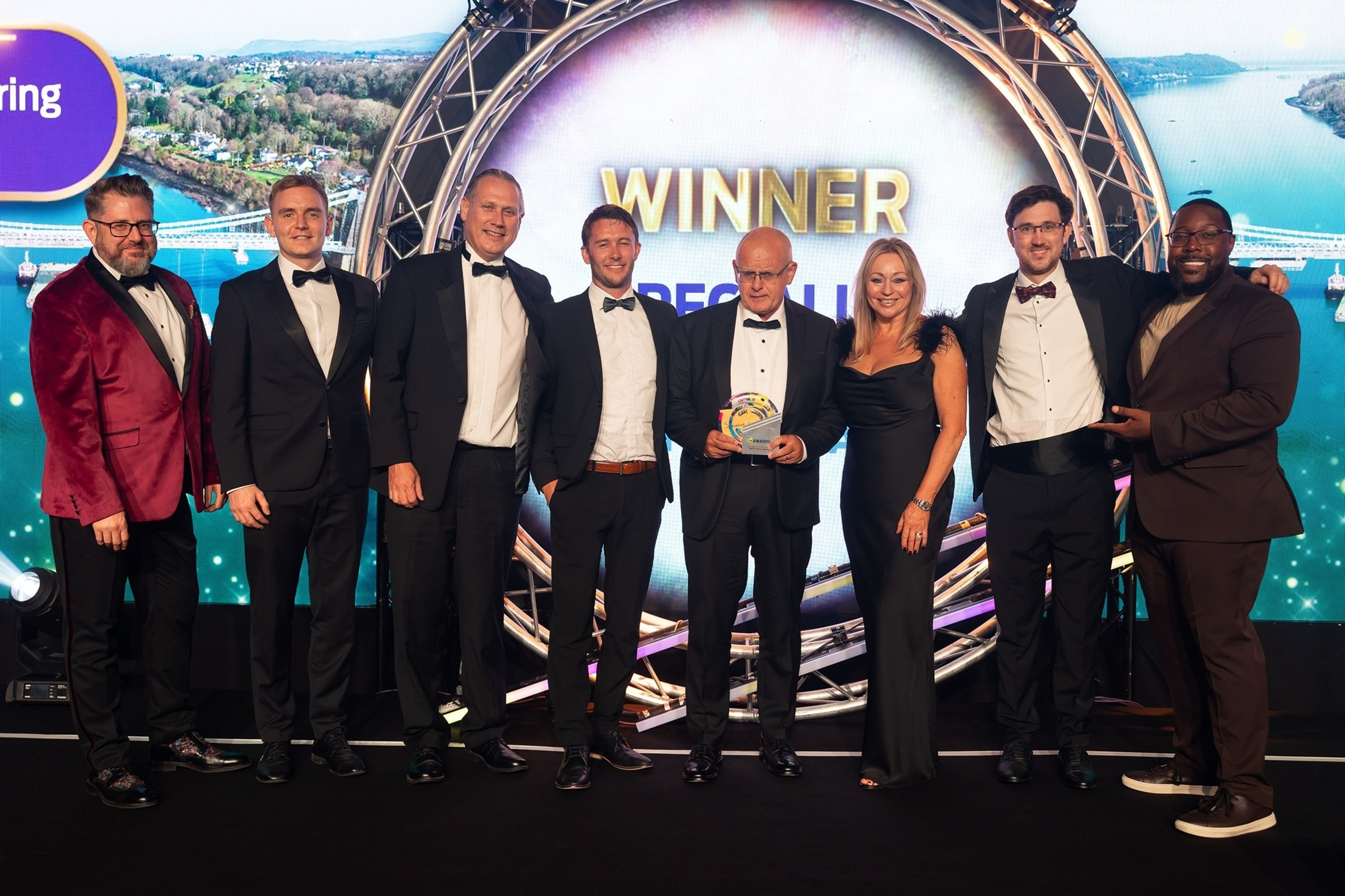 Featured image for Spencer Bridge Engineering Wins Specialist Innovation Award for AeroTruss™ System - Business