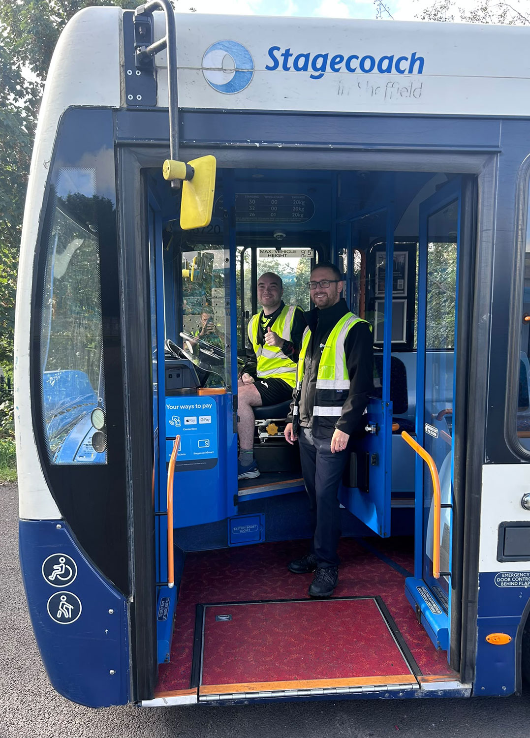 Featured image for Young Rotherham Bus Enthusiast Enjoys Special Tour at Stagecoach Depot During Catch the Bus Month - Community
