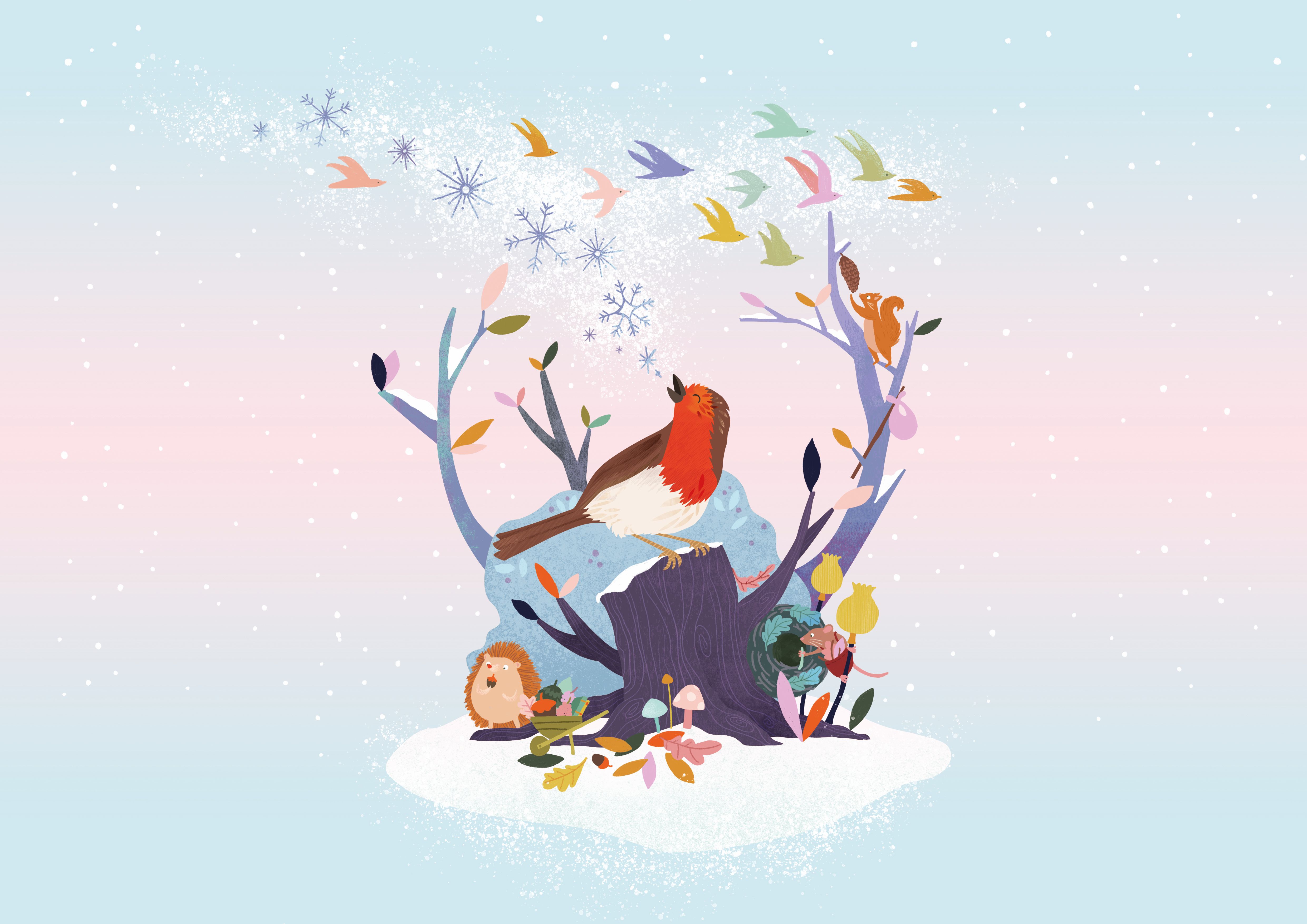 Featured image for Tutti Frutti's Red Robin’s Winter Song Opens on October 17 in Bingley - Arts & Culture