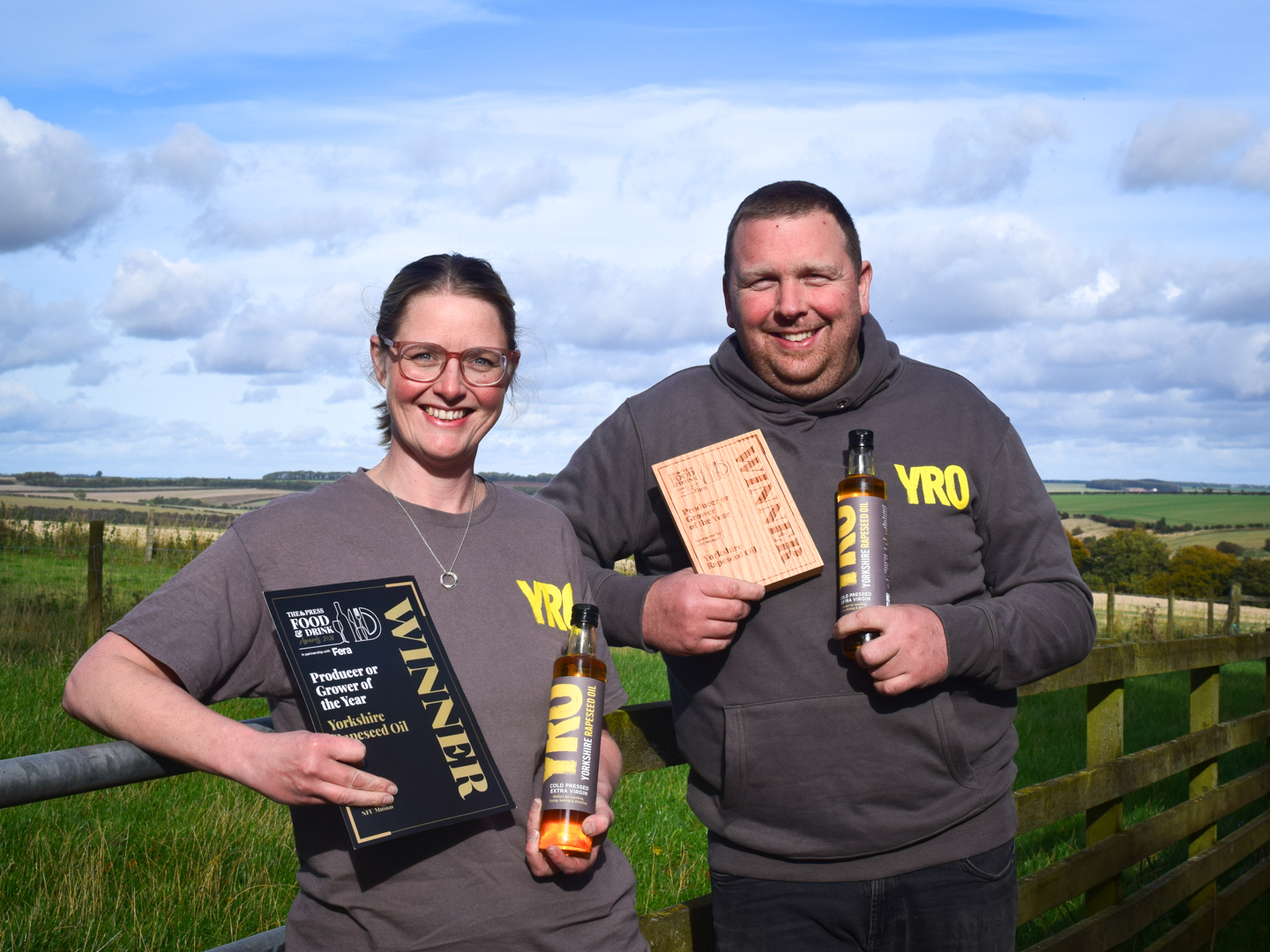 Featured image for Yorkshire Rapeseed Oil Wins Prestigious Award at York Press Food and Drink Awards - Food & Drink