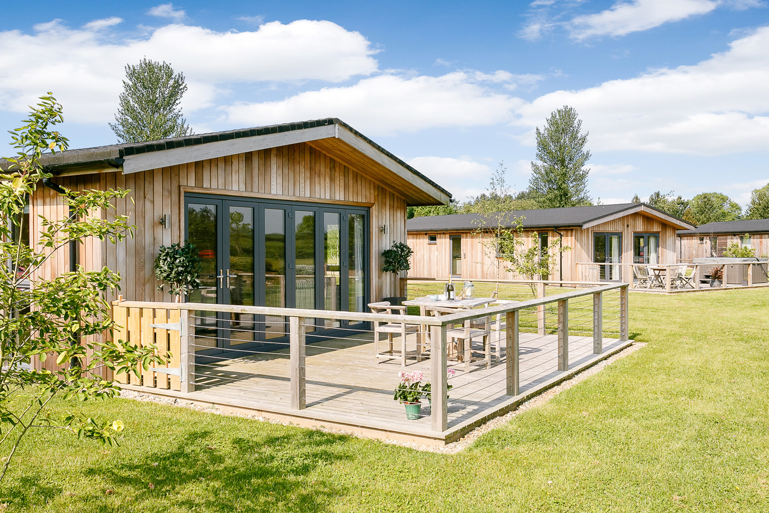 Accommodation at Cedar Retreats in west tanfield