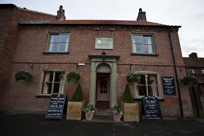 Dining at The Oak Tree Inn in helperby