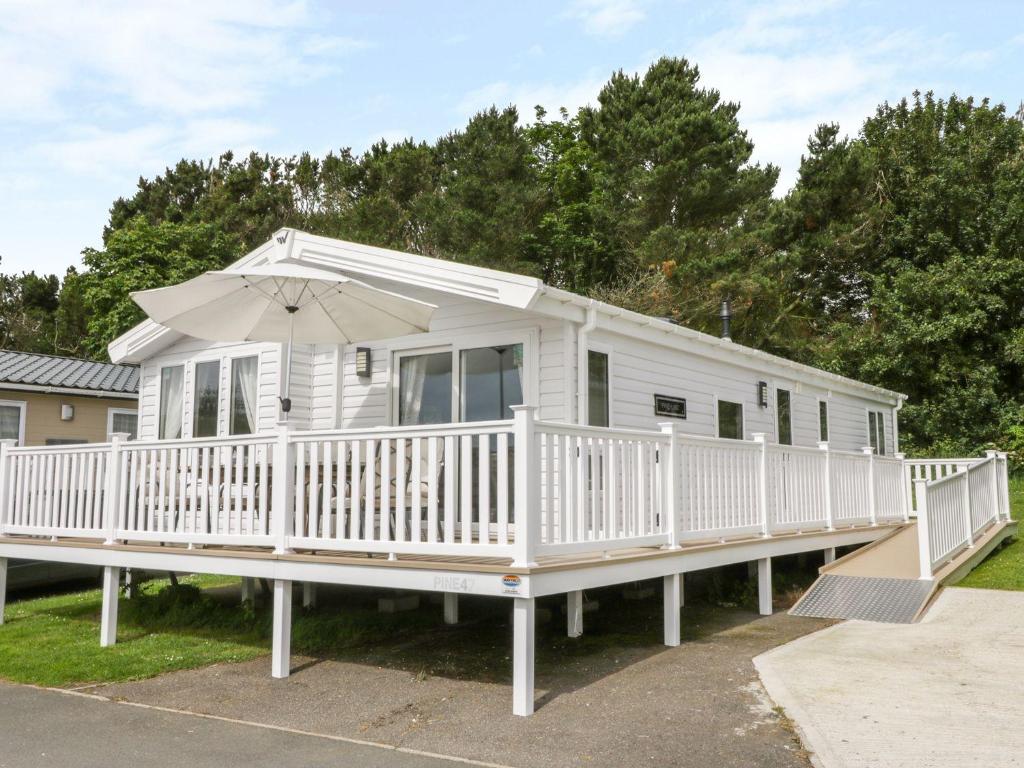 Accommodation at Charming lodge located on Cayton Bay Holiday Park in cayton