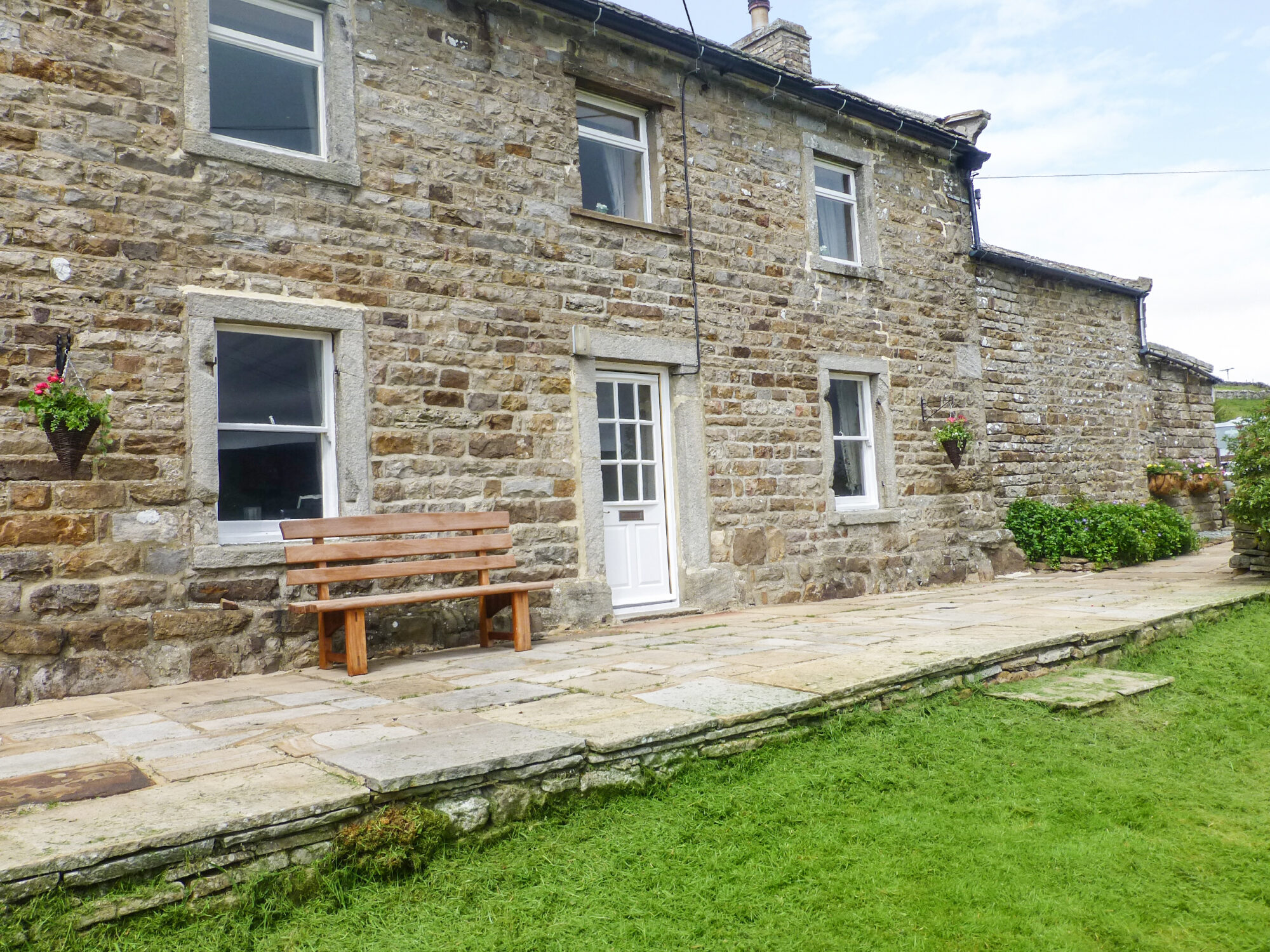 Accommodation at High Smarber in low row