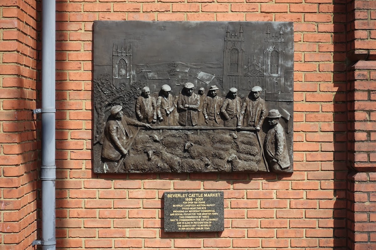 Beverley Cattle Market Plaque
