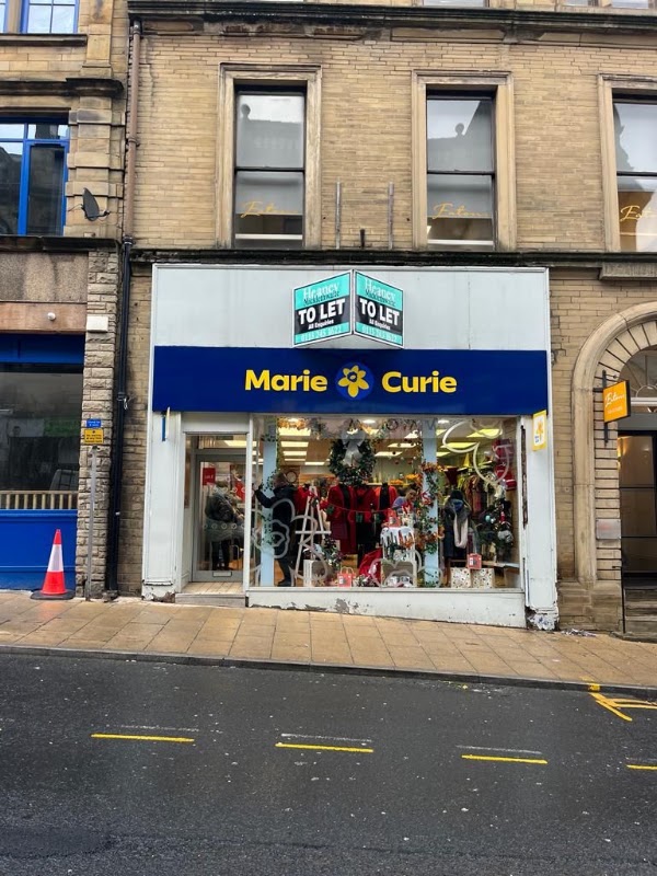 Marie Curie Charity Shop Darley Street