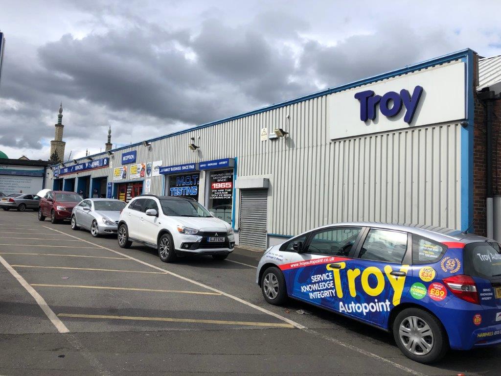 Troy Autopoint Harehills Vehicle Repair Leeds