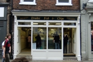 Dining at Drakes Fish and Chip Restaurant in york