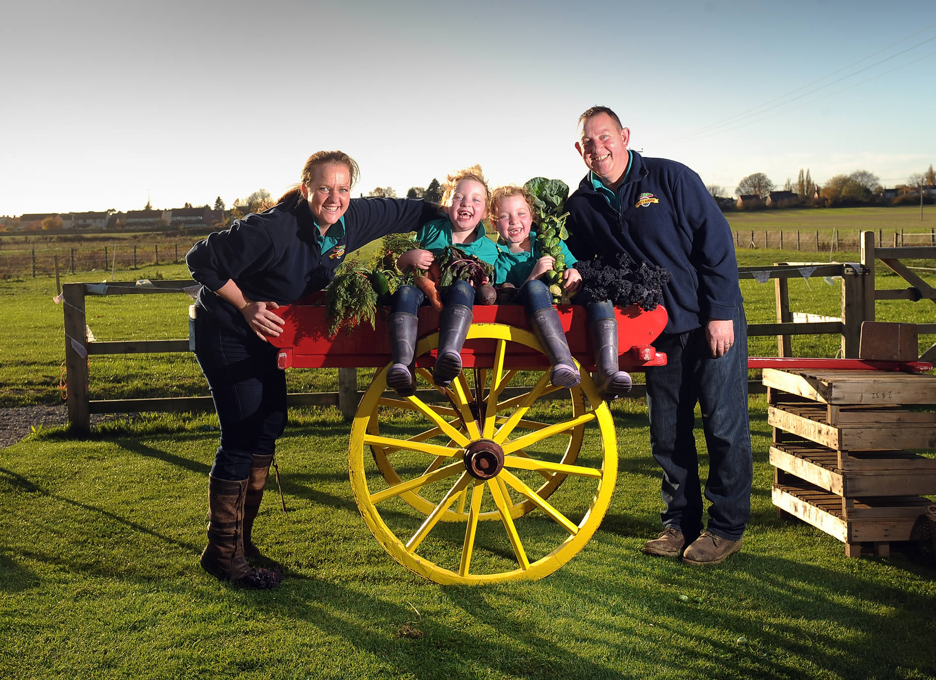 Bert's Barrow - family in monk fryston
