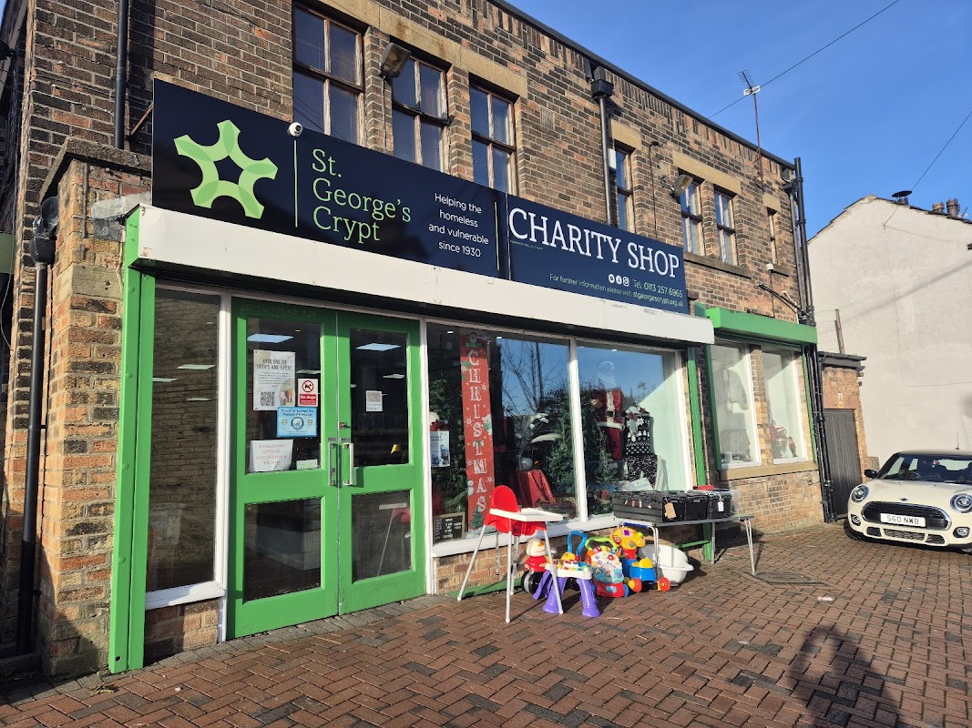 St Georges Crypt Pudsey - Charity Shops in farsley