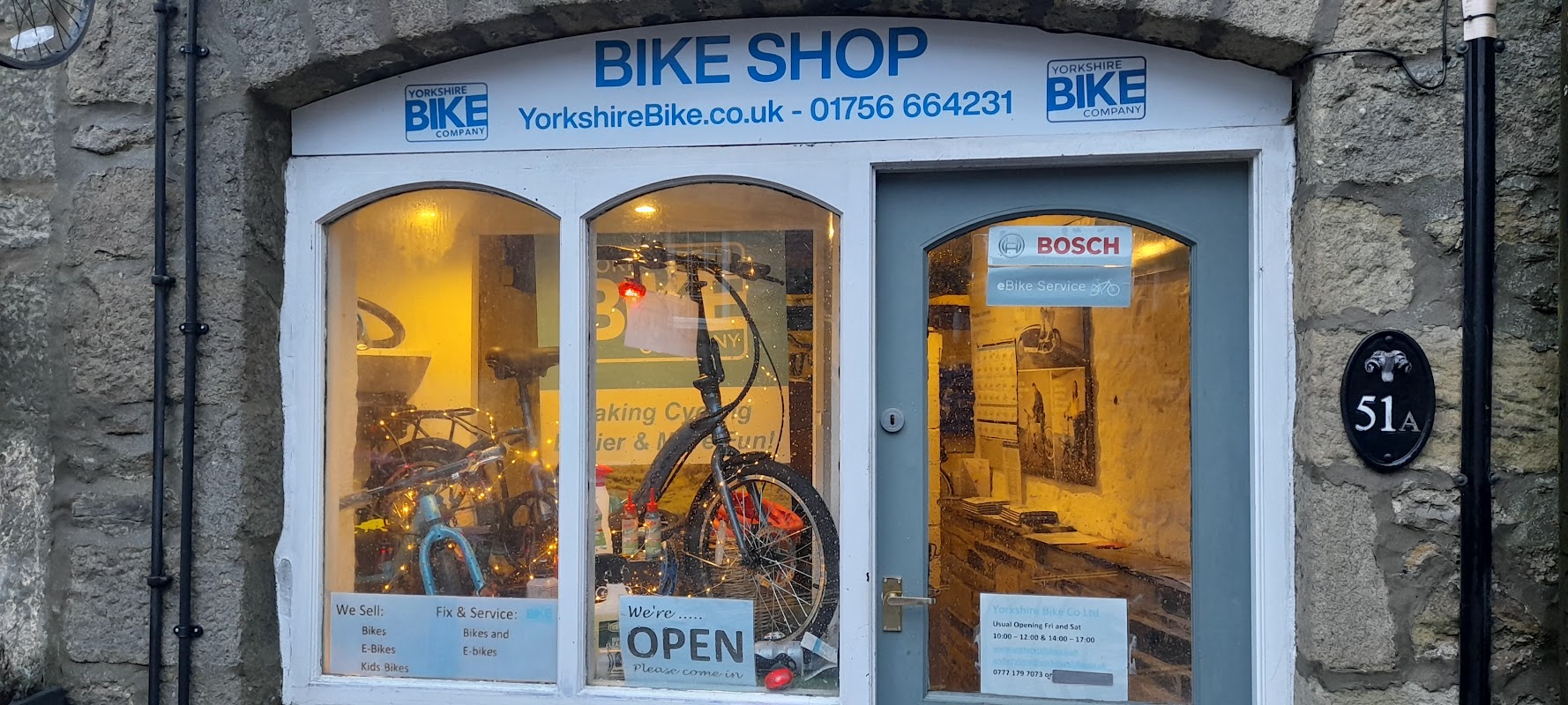 Yorkshire Bike Company Ltd - Grassington Bike Shop