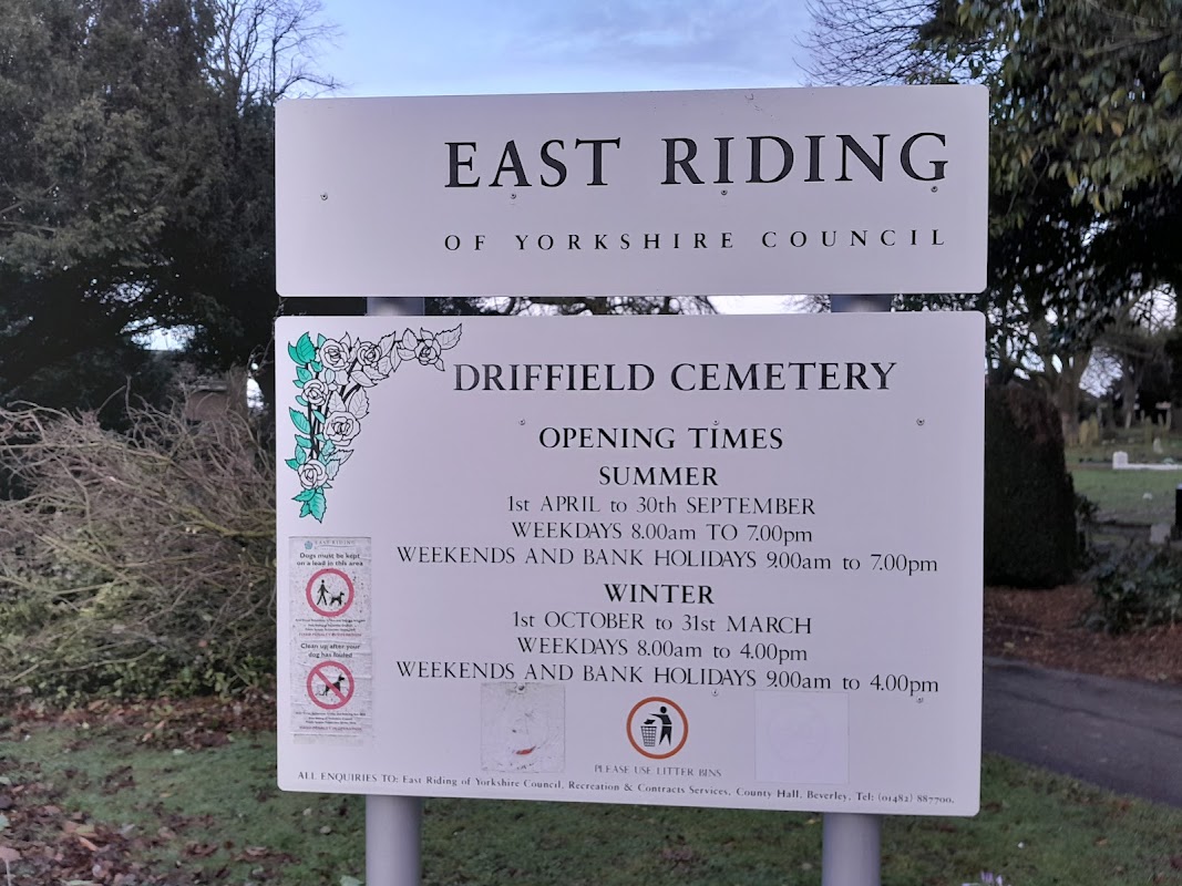 Driffield Cemetery - Cemeteries in great driffield