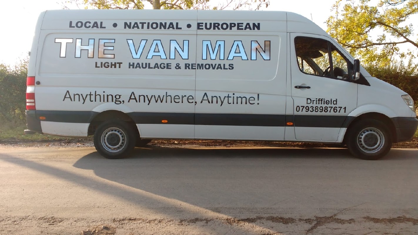 THE VAN MAN DRIFFIELD - COURIER - REMOVALS
