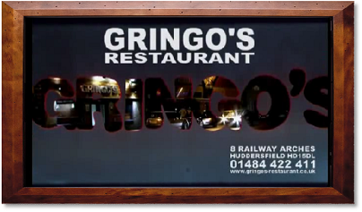 Dining at Gringo's in huddersfield