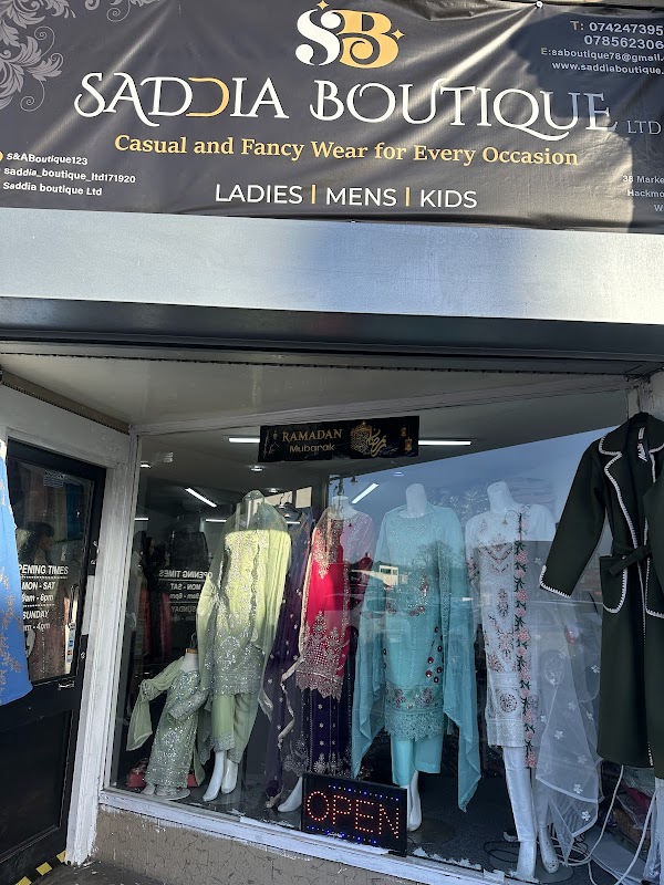 SADDIA BOUTIQUE LTD - Clothes Shops in heckmondwike