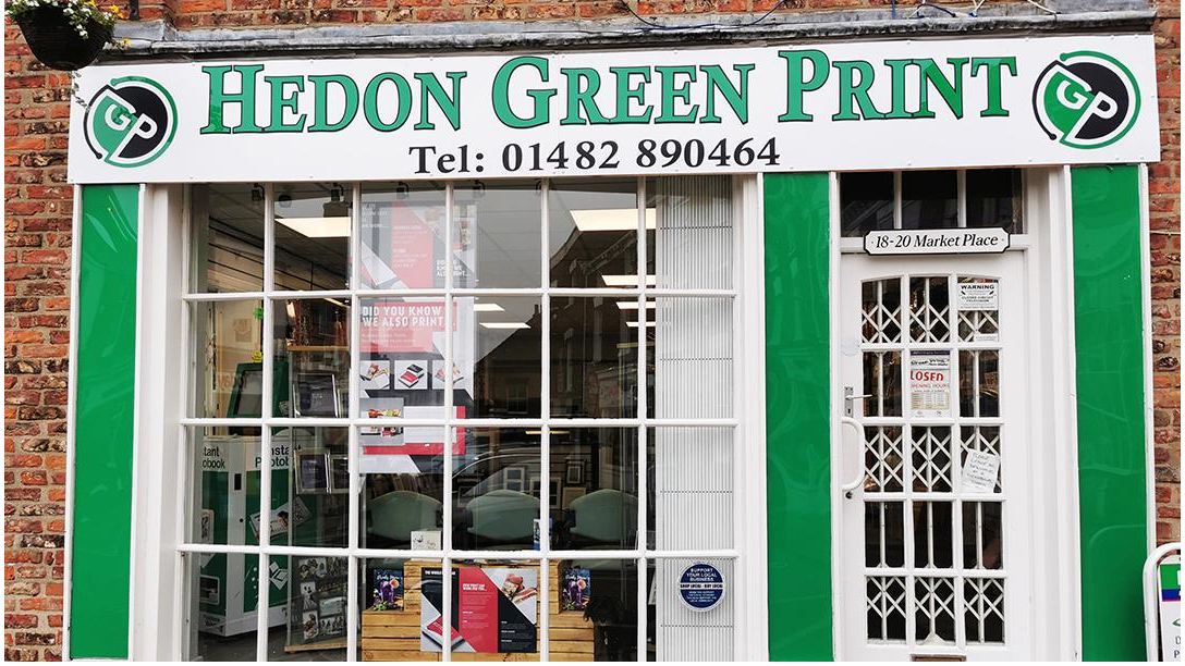 Hedon Green Print
