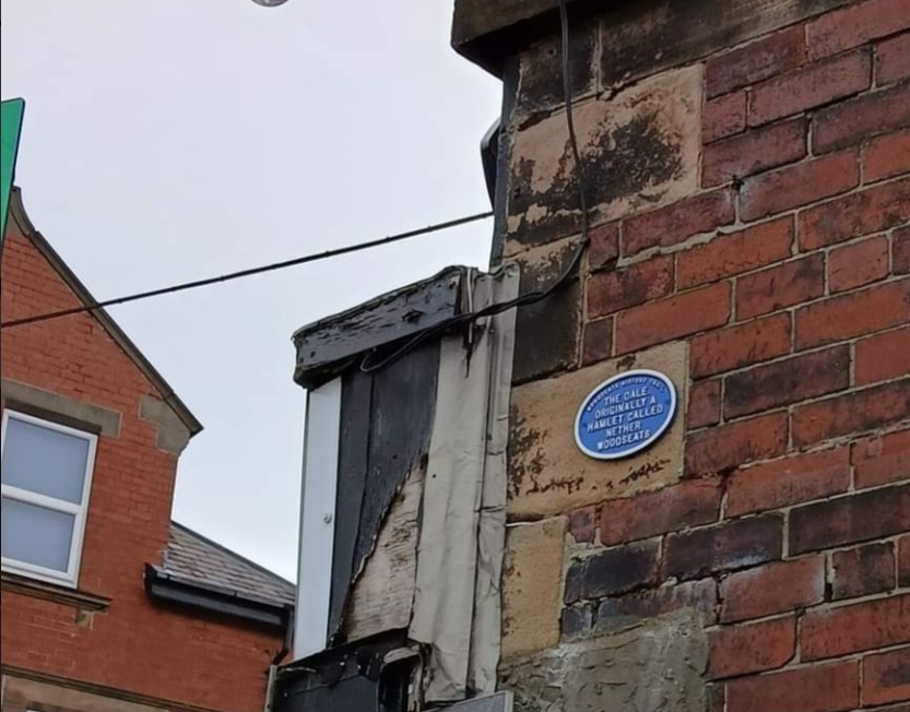 Formerly Nether Woodseats Blue Plaque (Woodseats History Trail)
