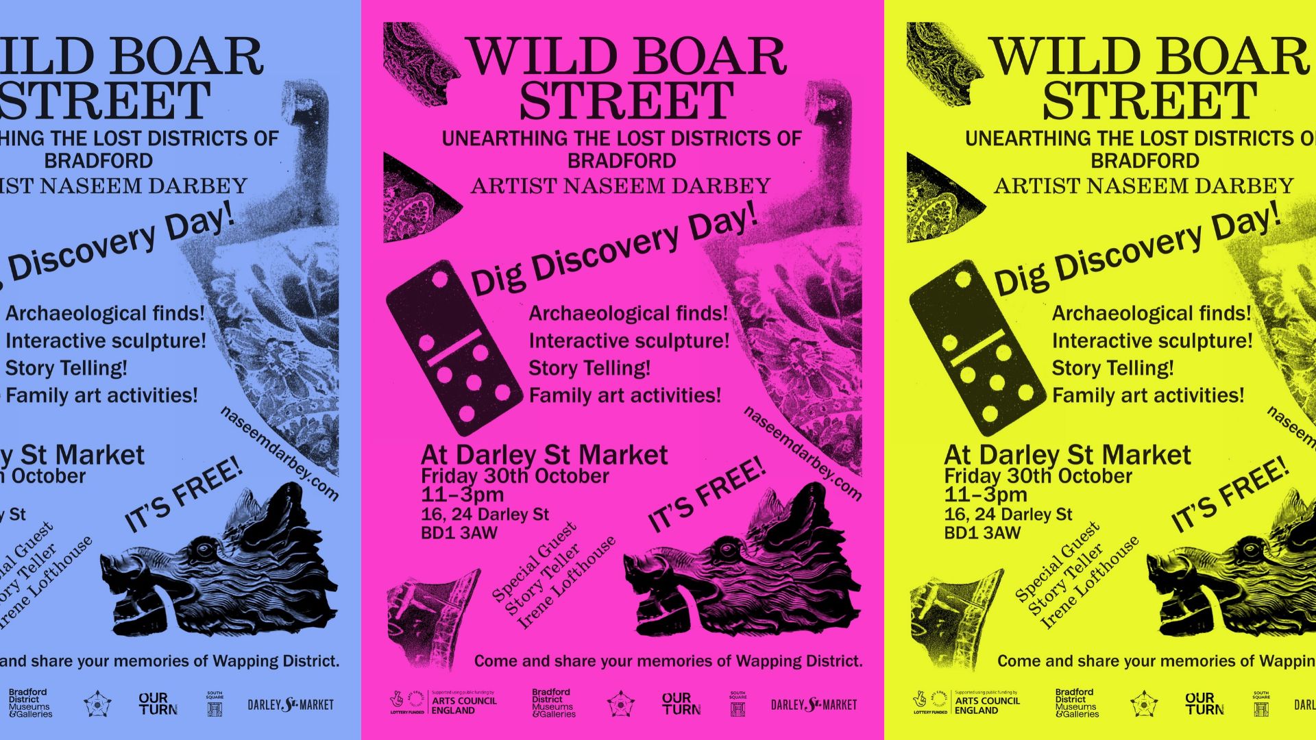 Event image for Wild Boar Street Dig Discovery Day