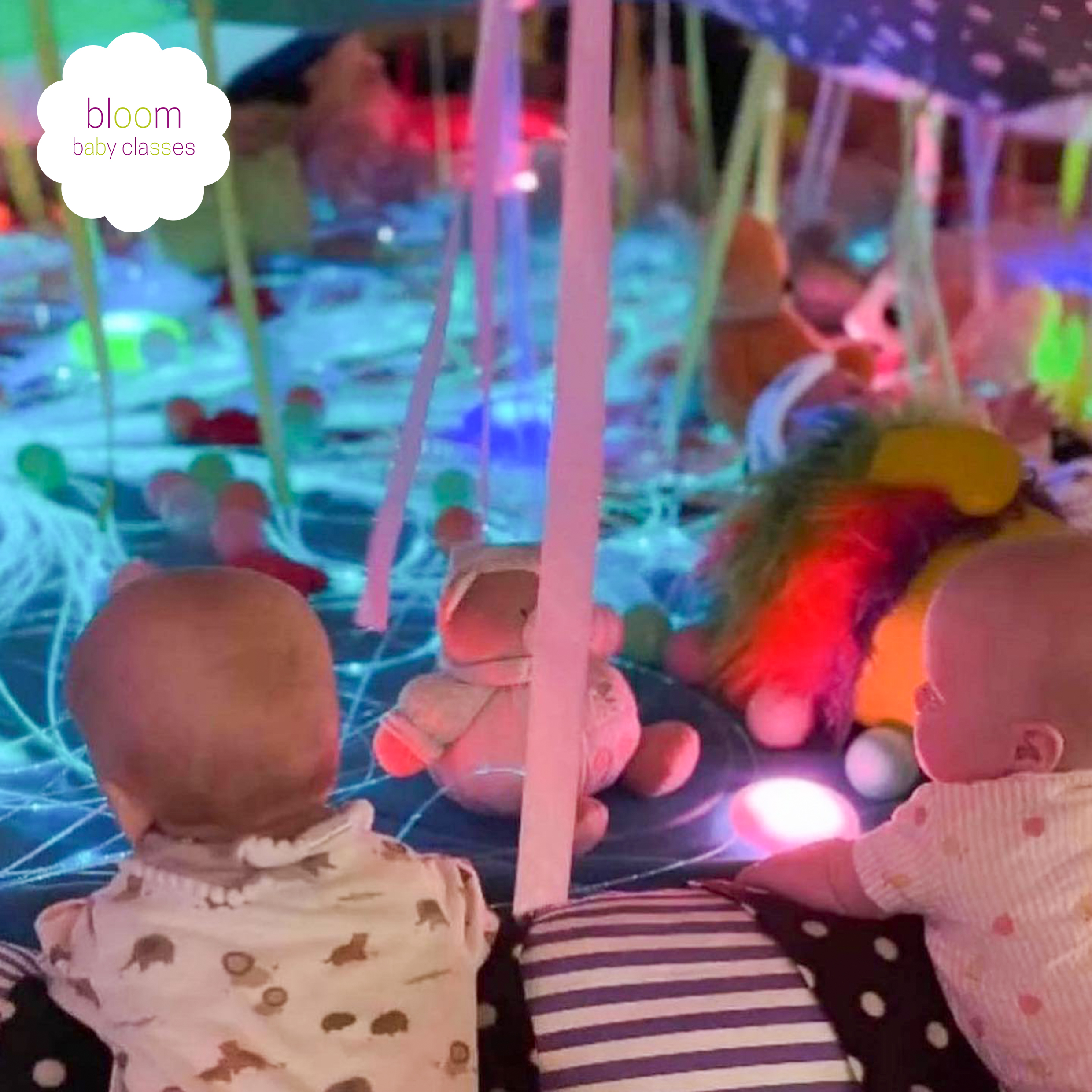 Multi-sensory baby classes for little ones aged 0-15months